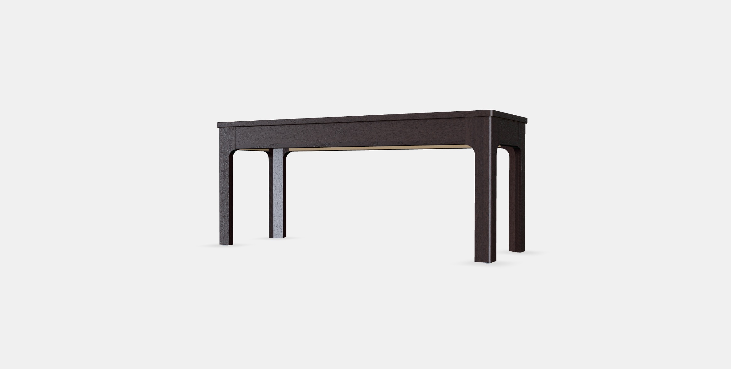 EKEDALEN Bench 1 Low-poly 3D model_7