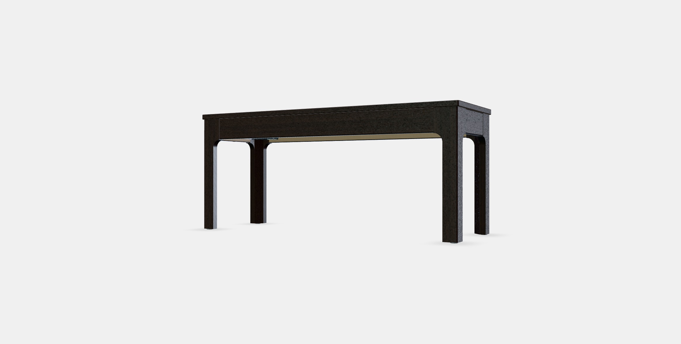 EKEDALEN Bench 1 Low-poly 3D model_12