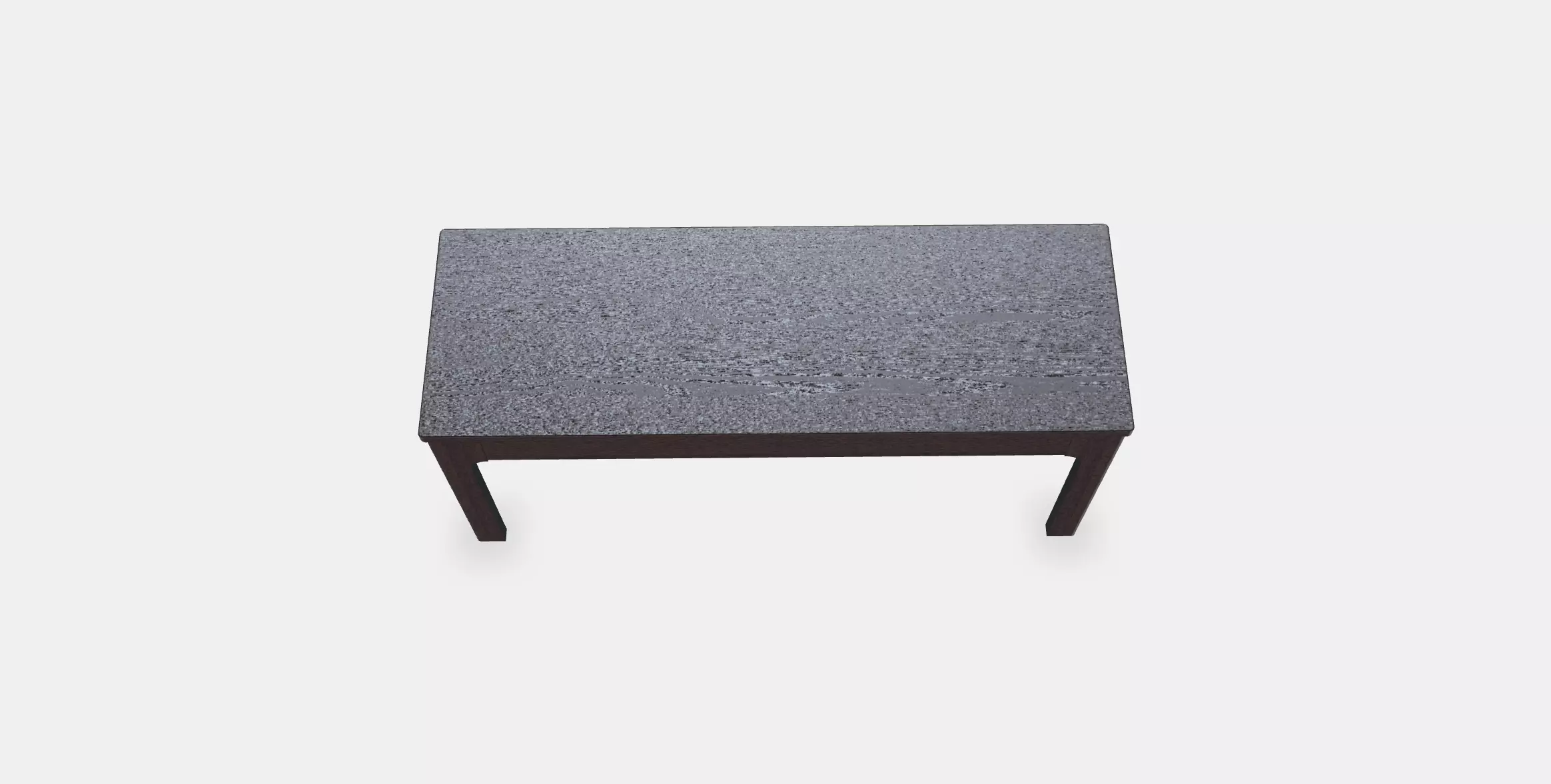 EKEDALEN Bench 1 Low-poly 3D model_0