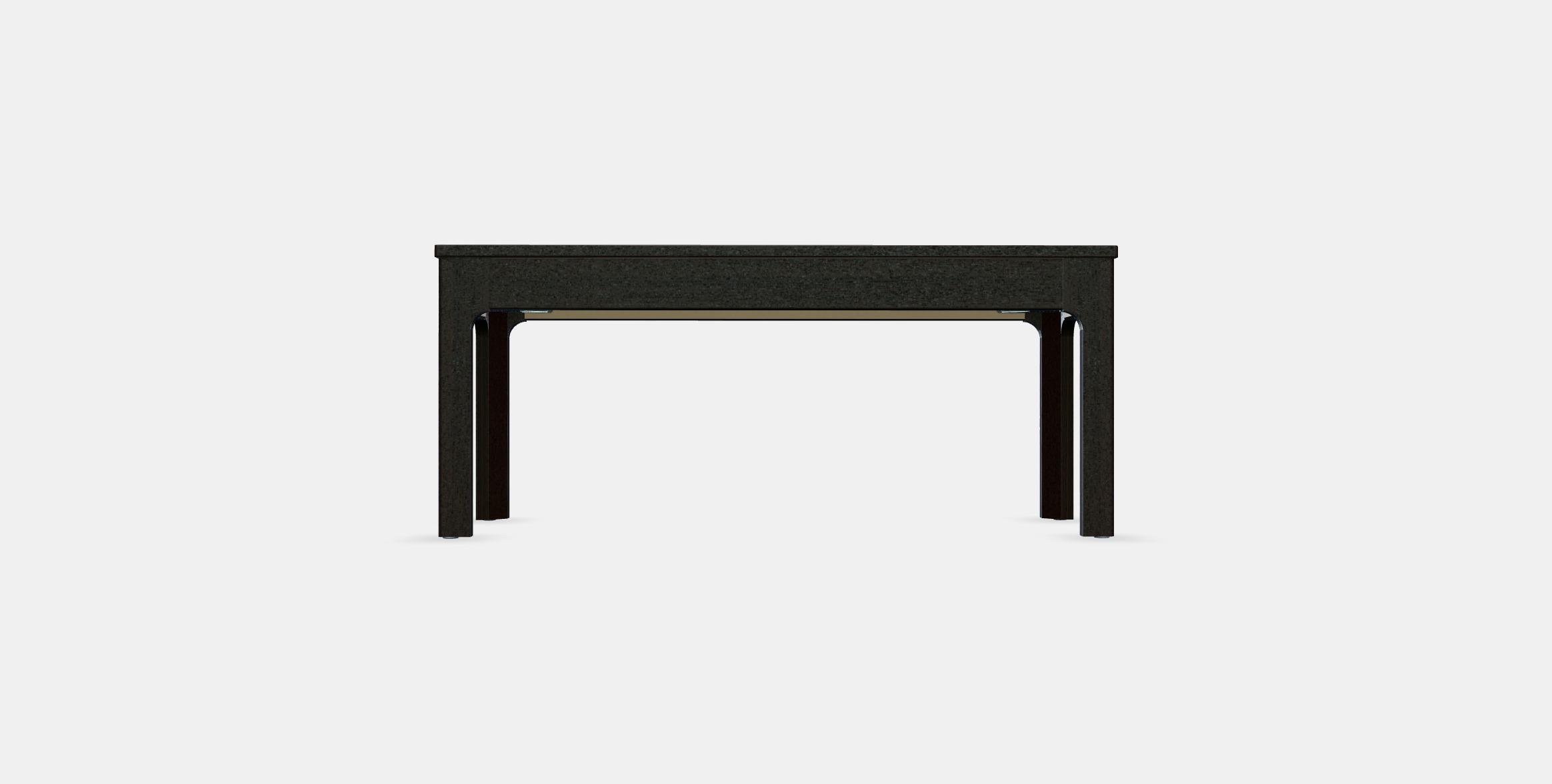 EKEDALEN Bench 1 Low-poly 3D model_9