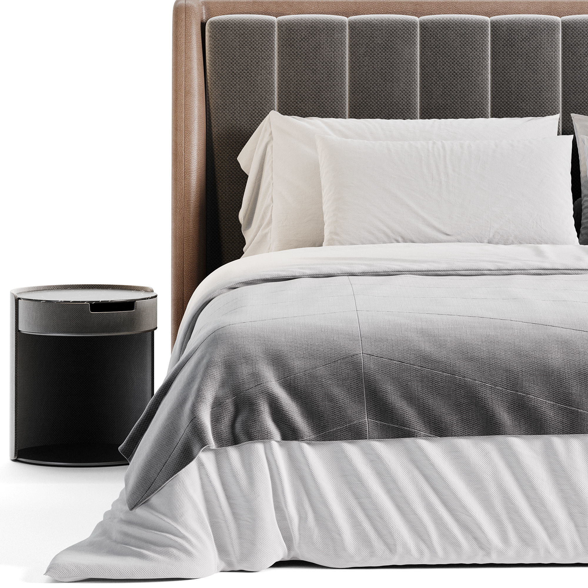 Parma bed 3D model_2