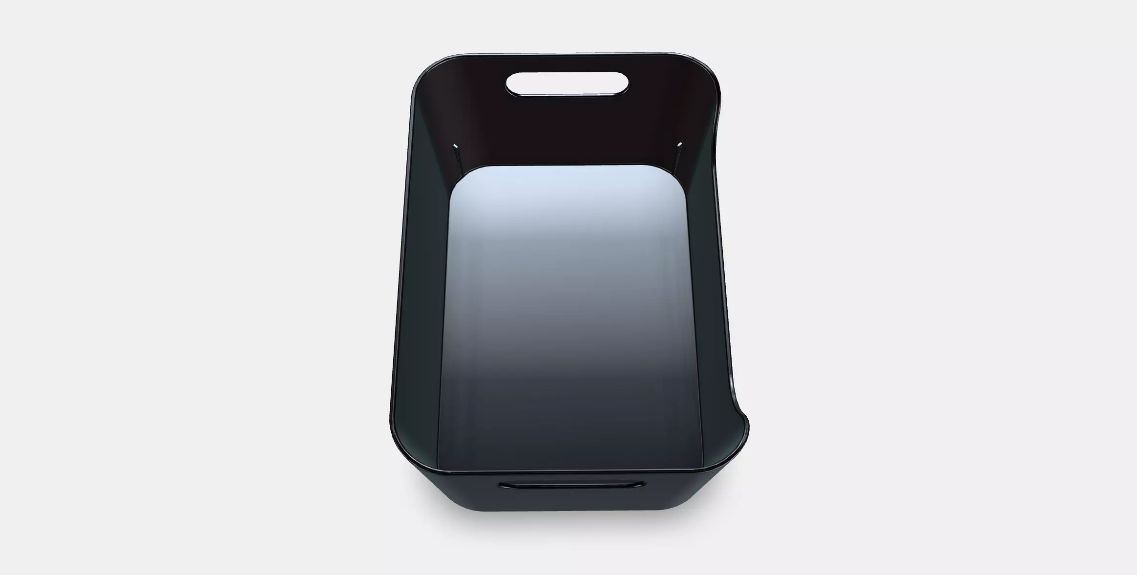 UPPDATERA Box Low-poly 3D model_0