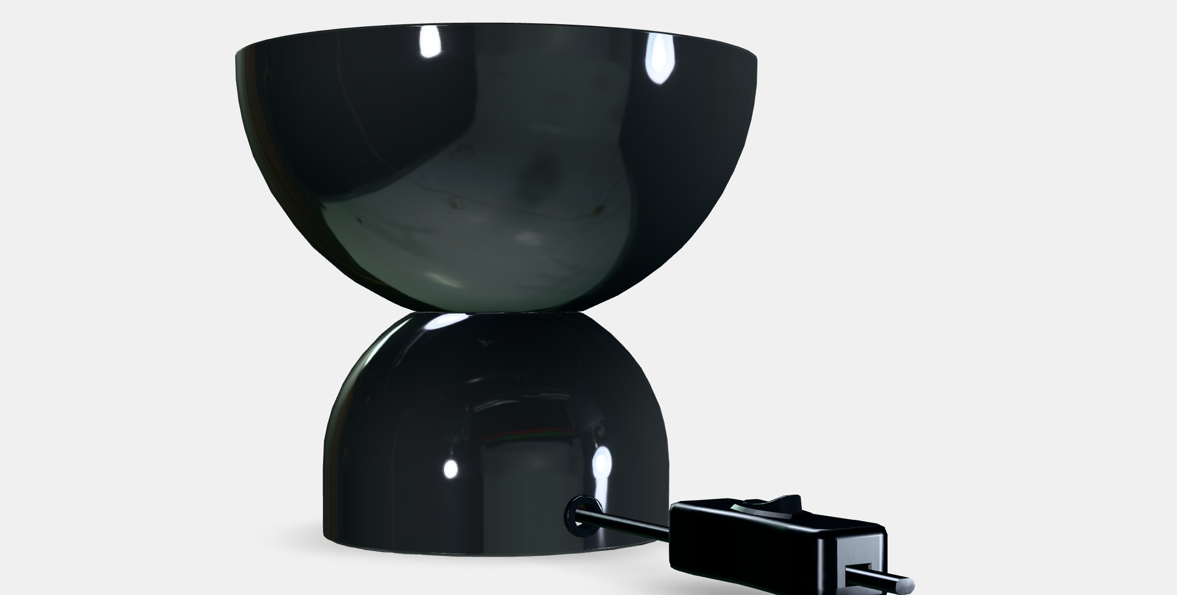 ACKJA Table lamp Low-poly 3D model_2
