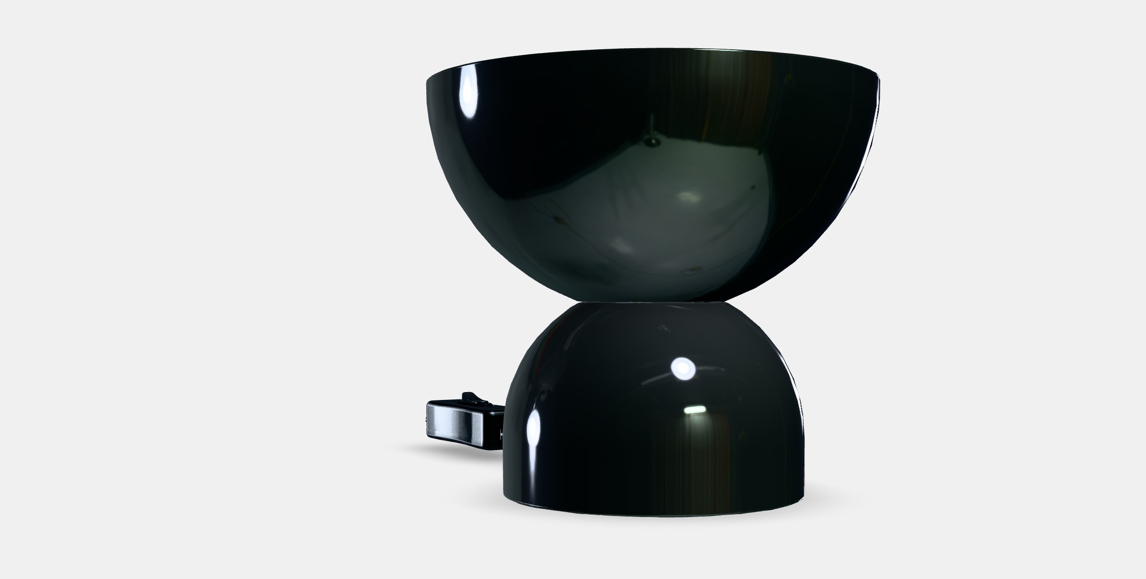 ACKJA Table lamp Low-poly 3D model_9