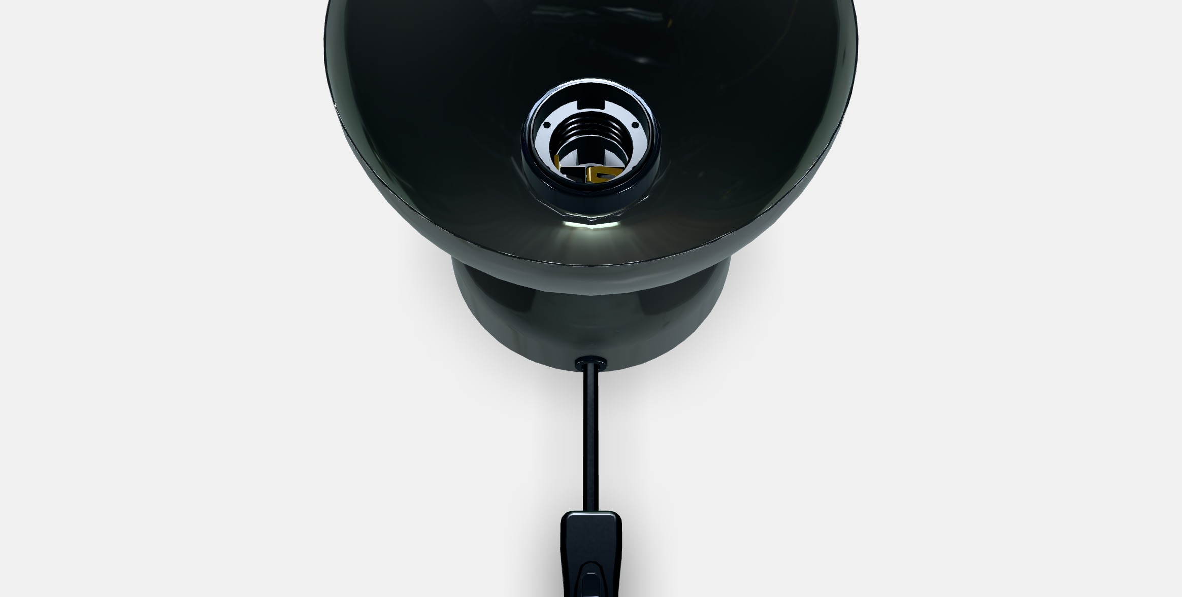 ACKJA Table lamp Low-poly 3D model_4