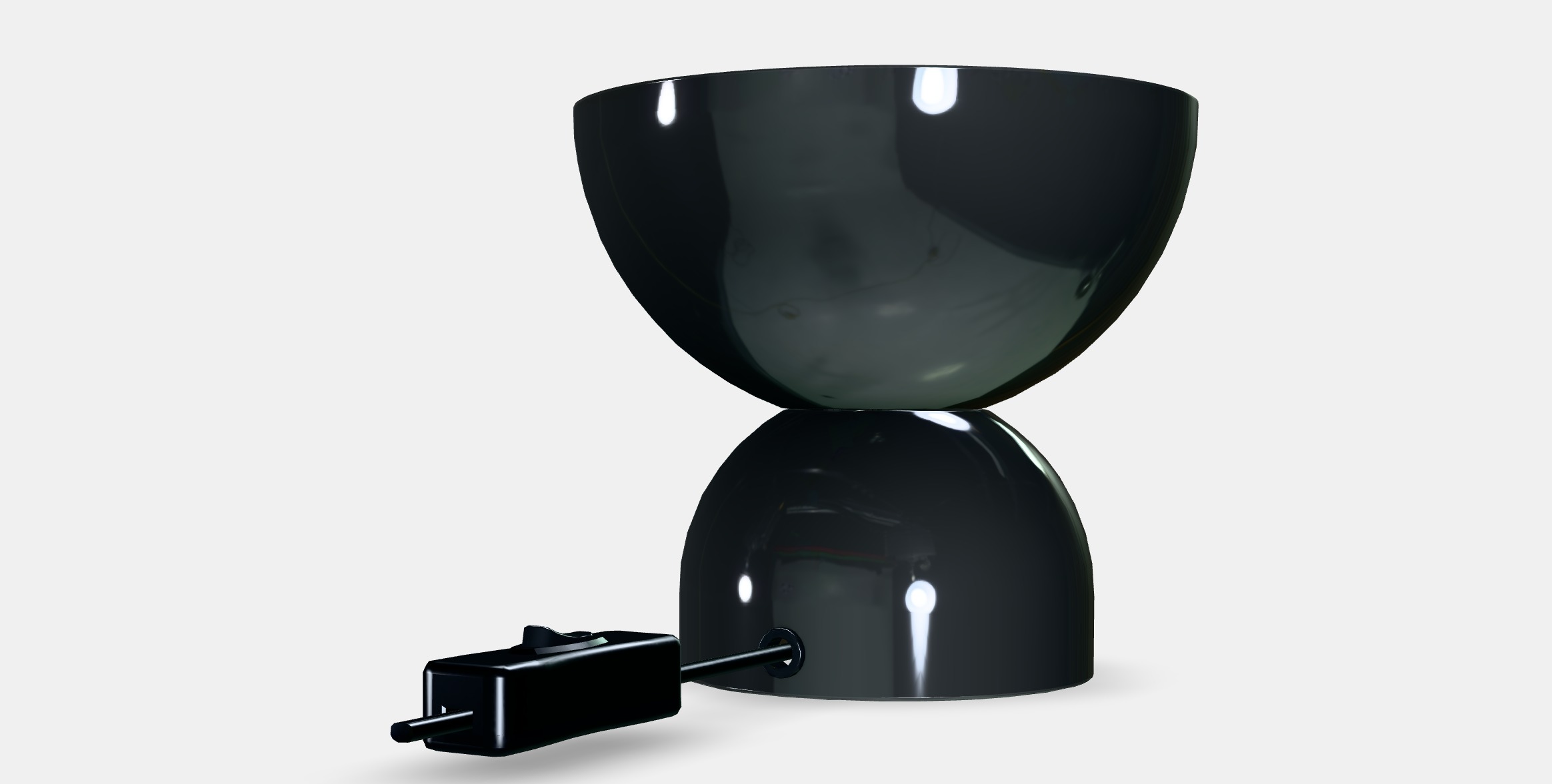 ACKJA Table lamp Low-poly 3D model_6