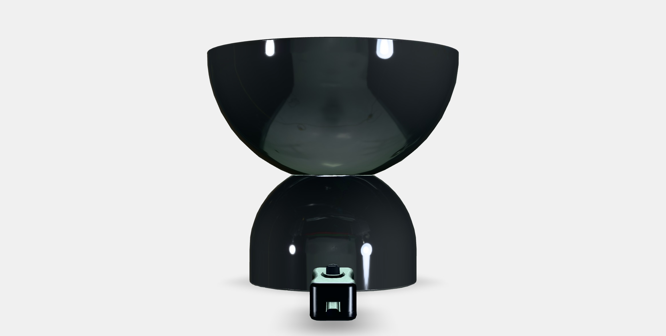 ACKJA Table lamp Low-poly 3D model_15