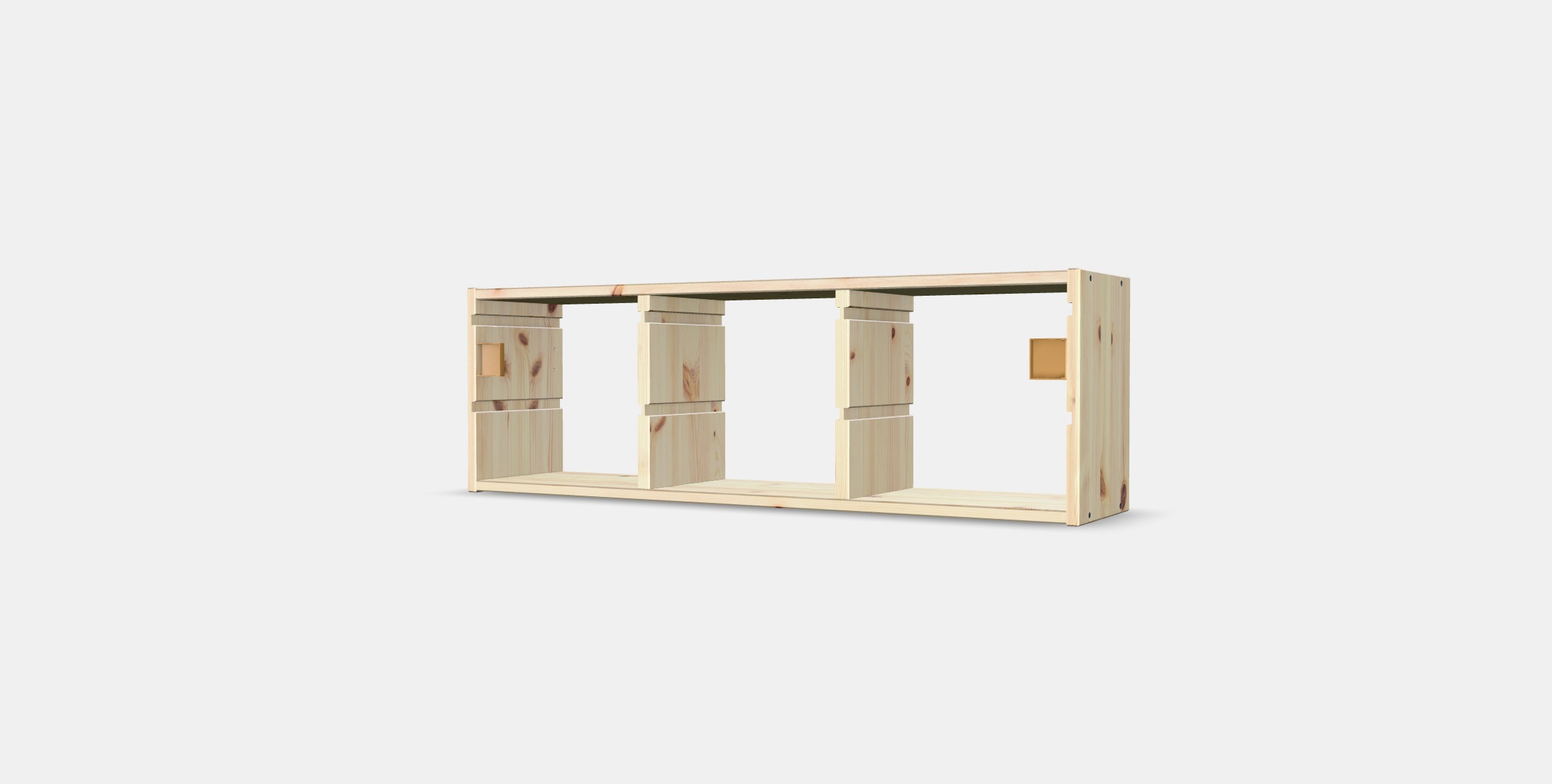 TROFAST Wall storage 4 Low-poly 3D model_5