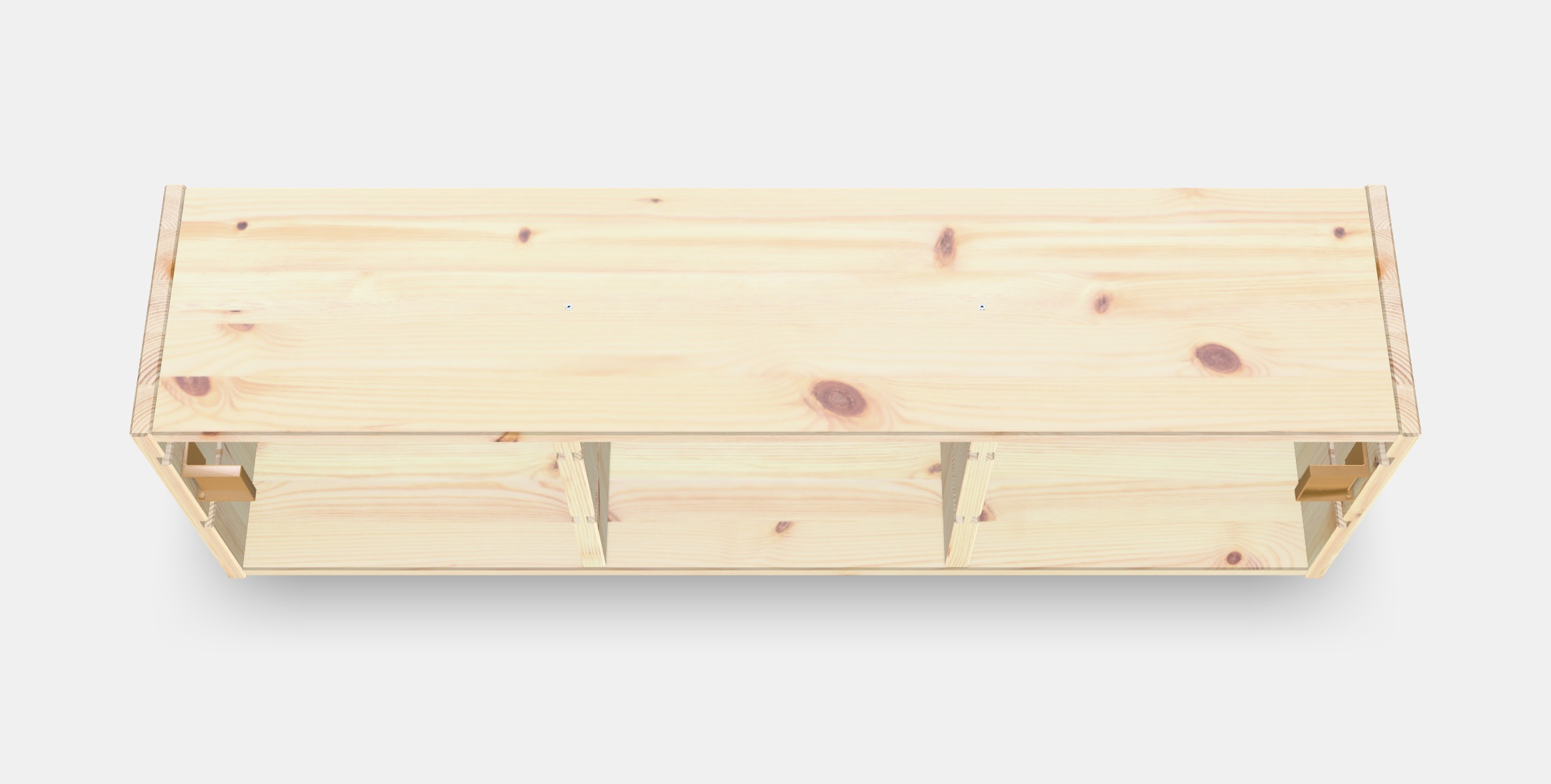 TROFAST Wall storage 4 Low-poly 3D model_4