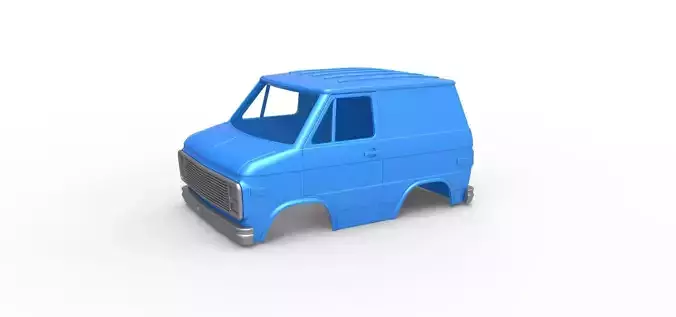 Shell of Fun short Vintage Van Scale 1 to 25