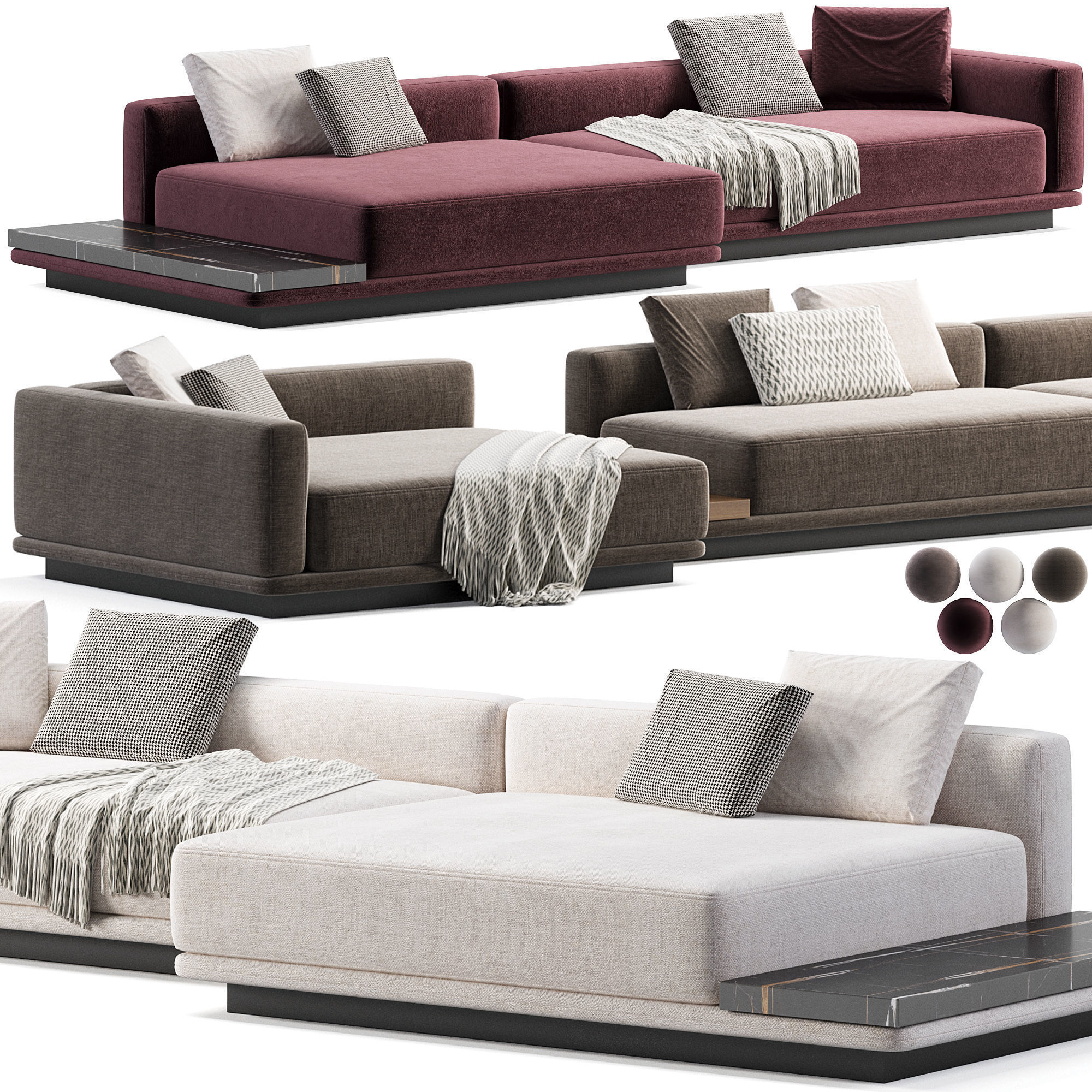Horizonte Sofa 3D model_3