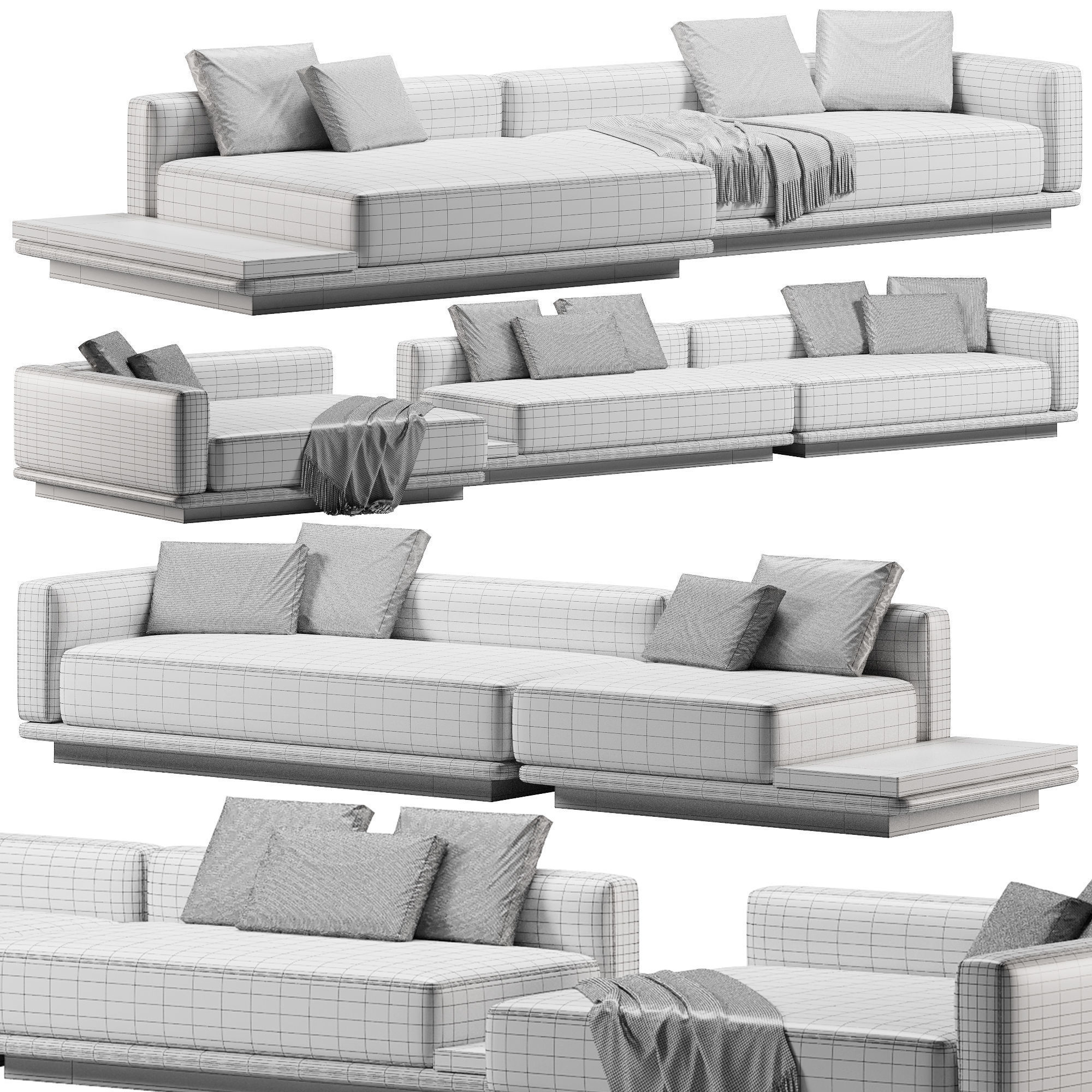 Horizonte Sofa 3D model_6