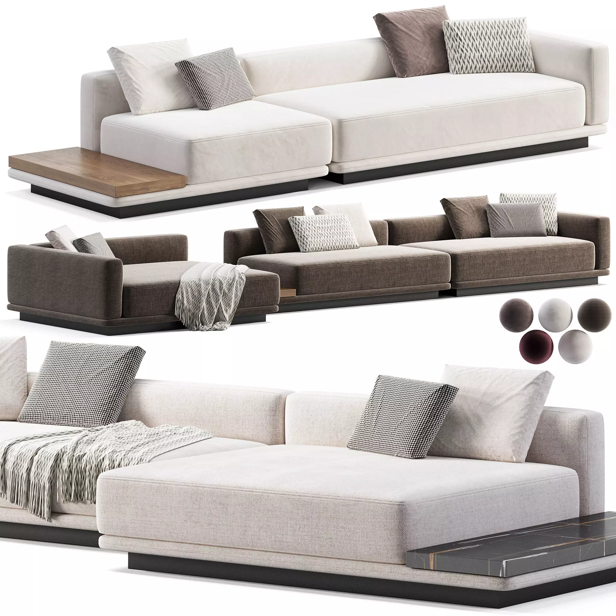 Horizonte Sofa 3D model_0