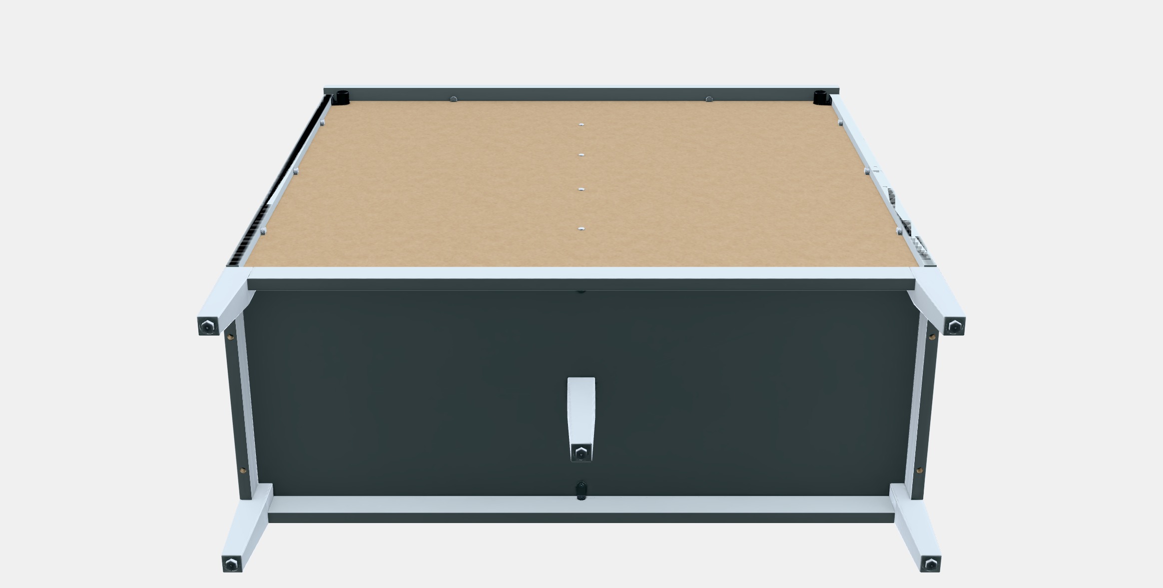 IDANAS Element with folding doors Low-poly 3D model_9