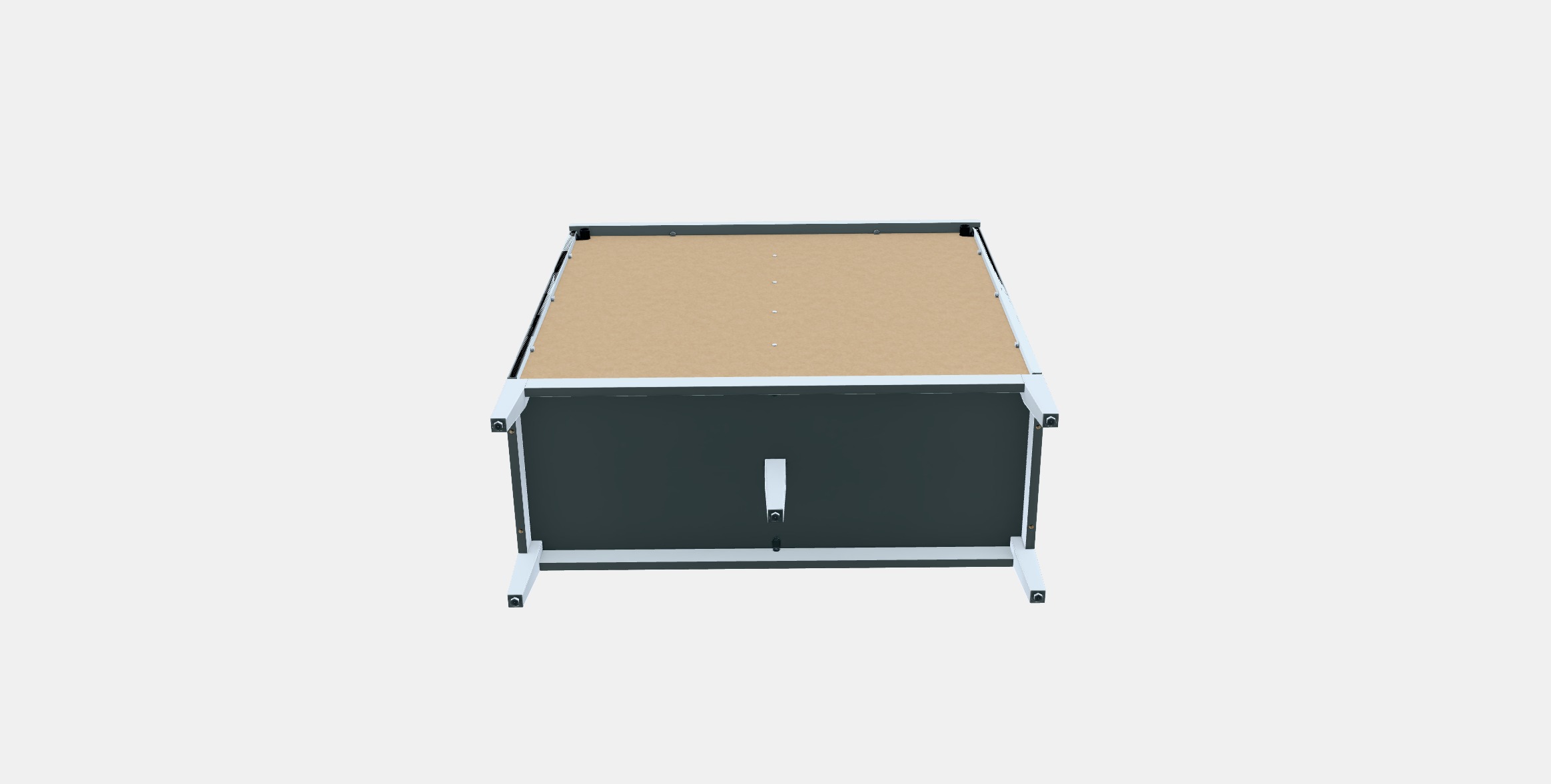 IDANAS Element with folding doors Low-poly 3D model_6