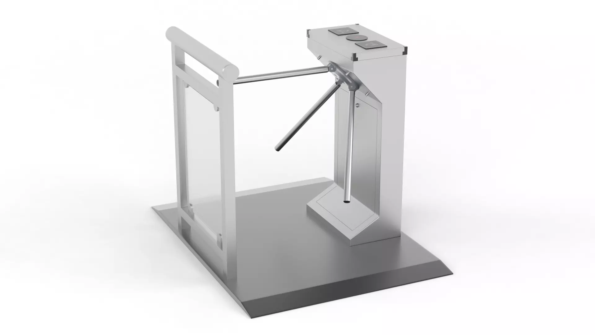 Turnstile Gate 3D model_0
