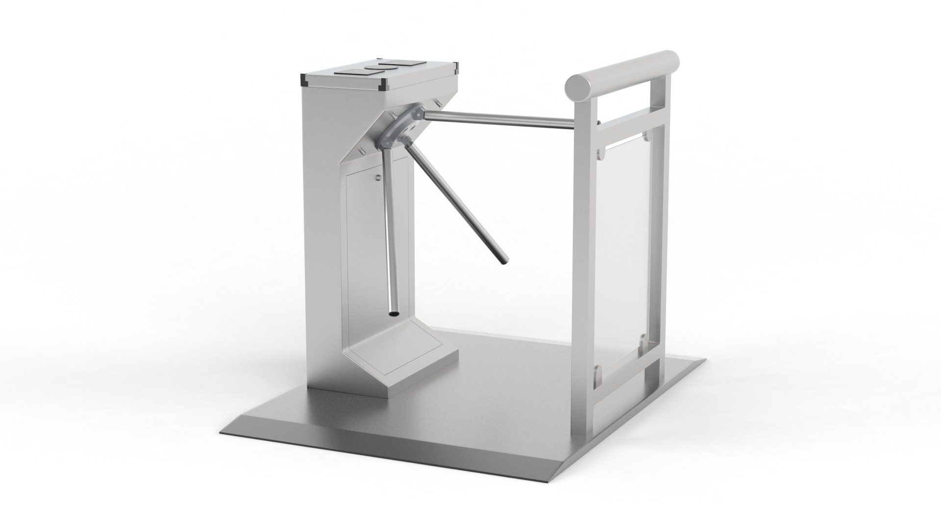 Turnstile Gate 3D model_5