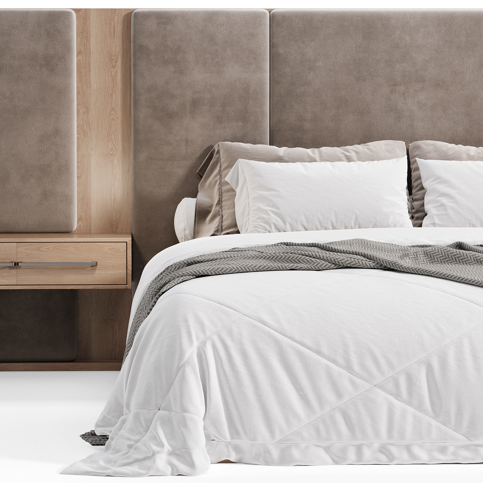 Beacon bed 3D model_5