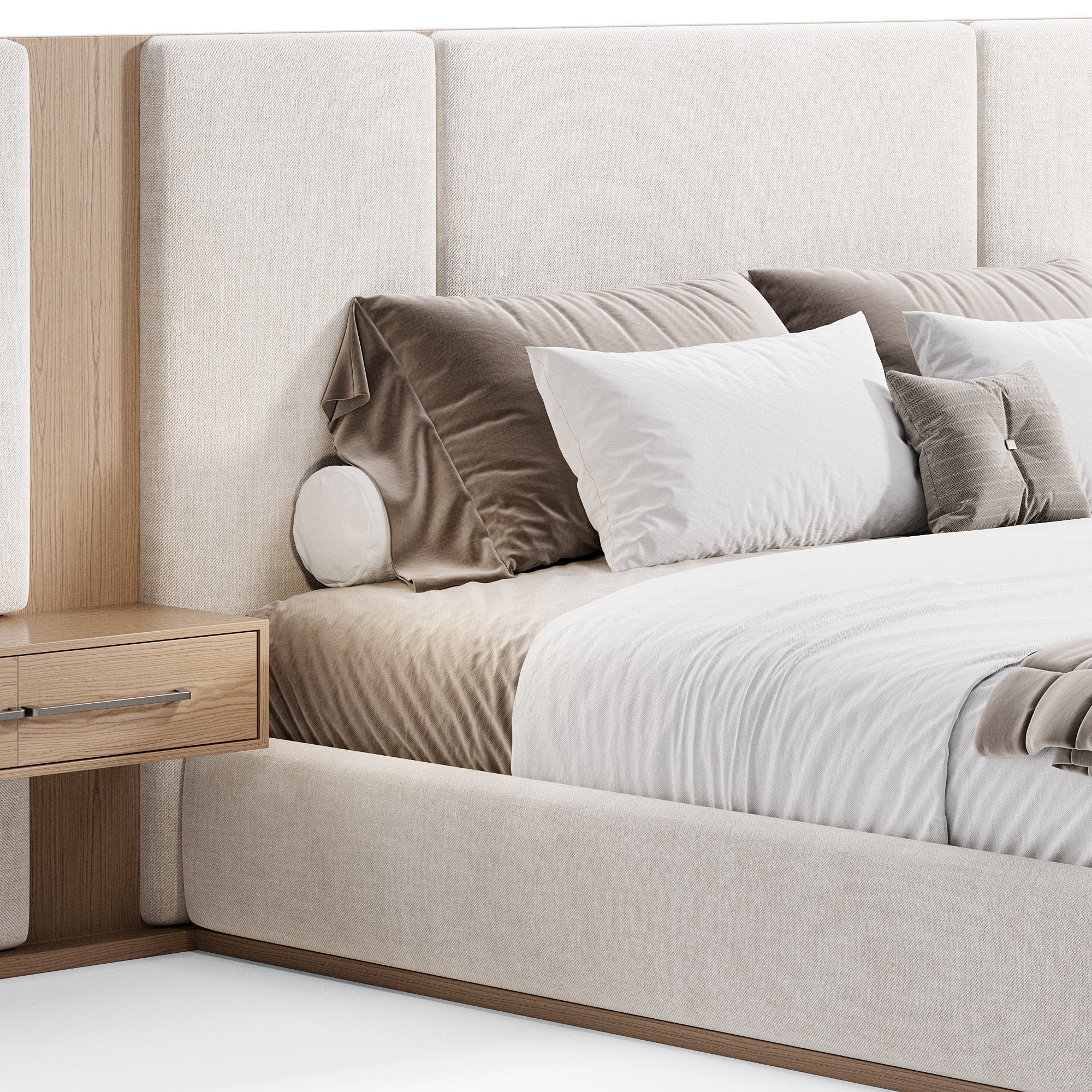 Beacon bed 3D model_3