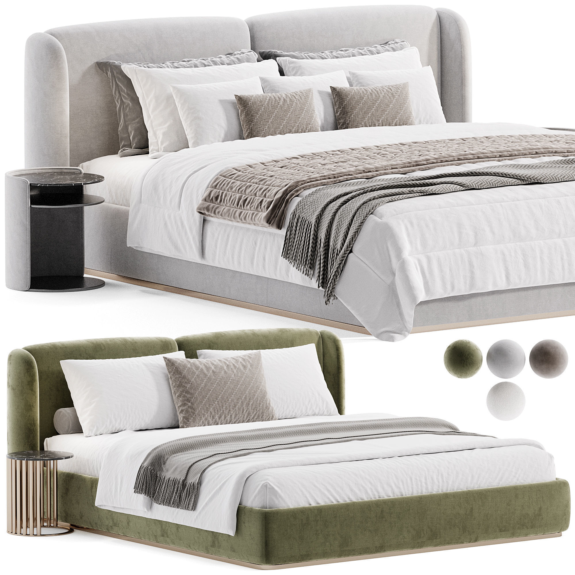 Smith Bed 3D model_1