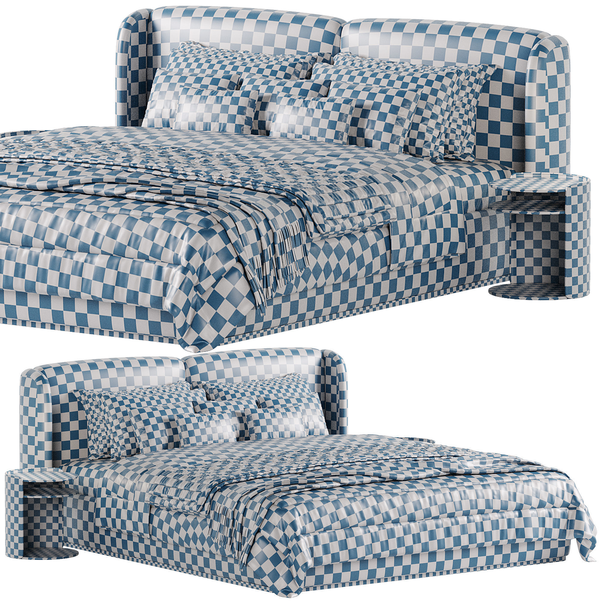 Smith Bed 3D model_5