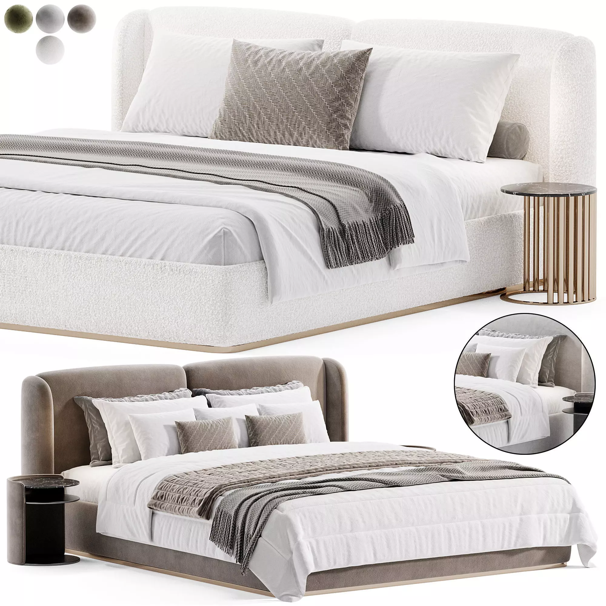 Smith Bed 3D model_0