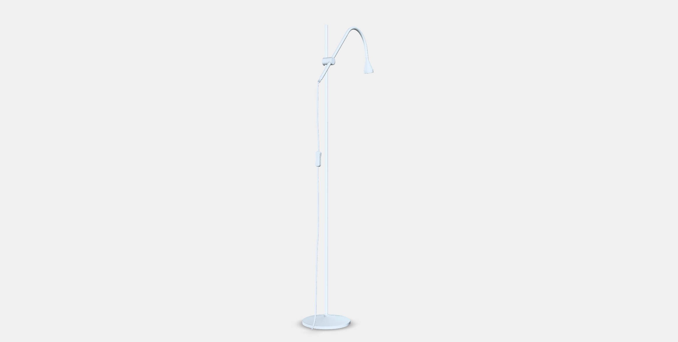 NAVLINGE LED reading lamp Low-poly 3D model_5