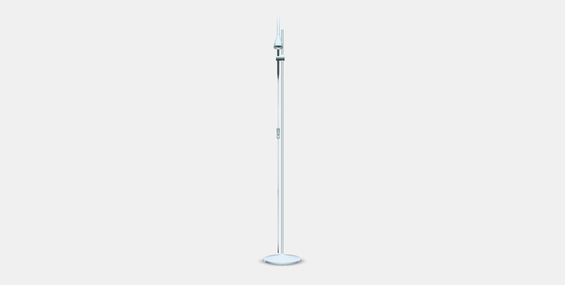NAVLINGE LED reading lamp Low-poly 3D model_10