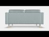 LANDSKRONA 2-seater sofa Low-poly 3D model_1