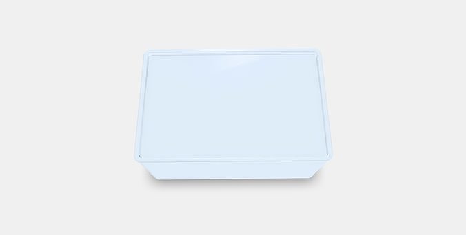 KUGGIS Box with lid 2 Low-poly 3D model
