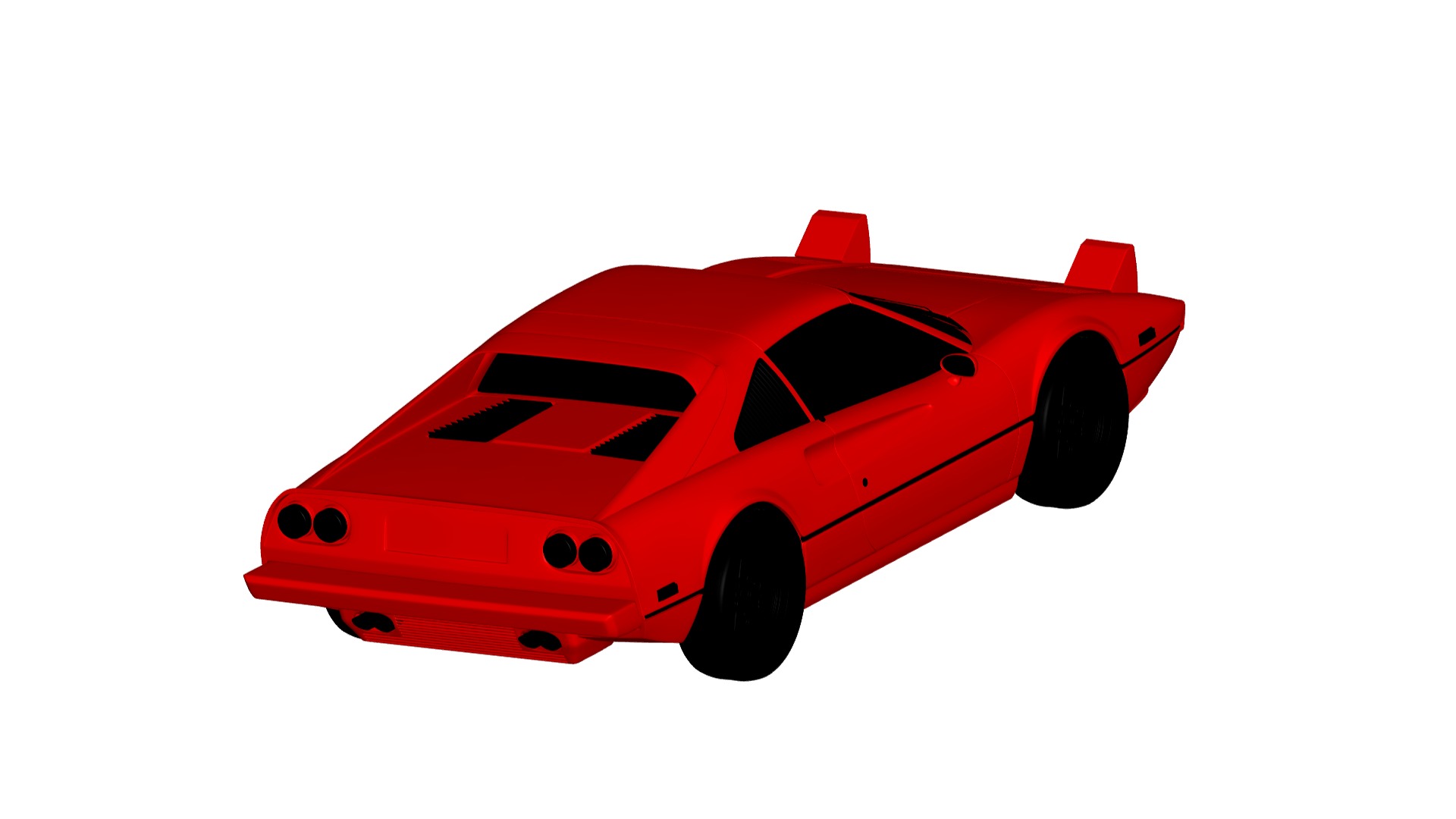 Ferrari 308 GTS   3D model_1