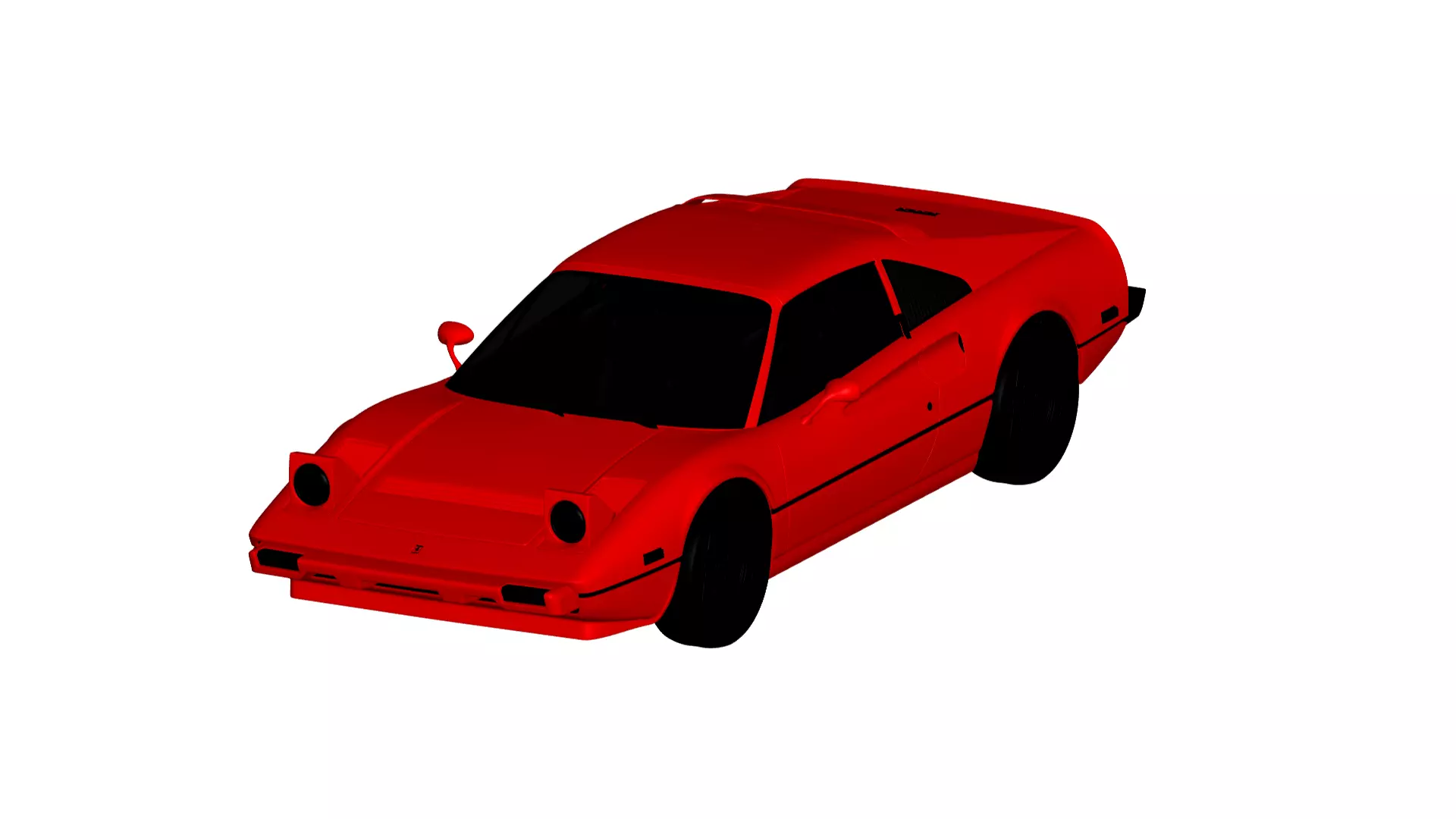 Ferrari 308 GTS   3D model_0