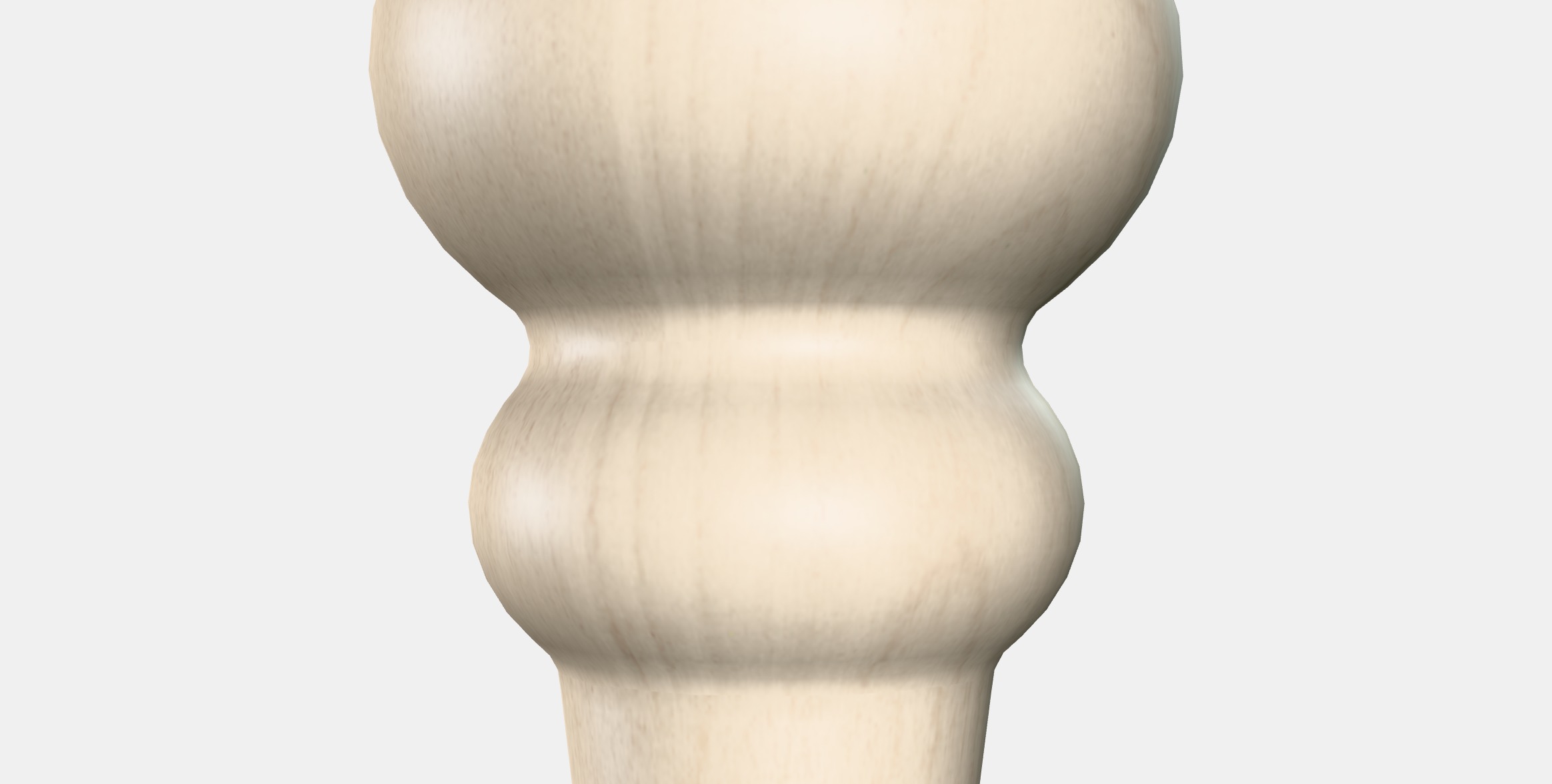 VISKAFORS Legs for sofa Low-poly 3D model_7