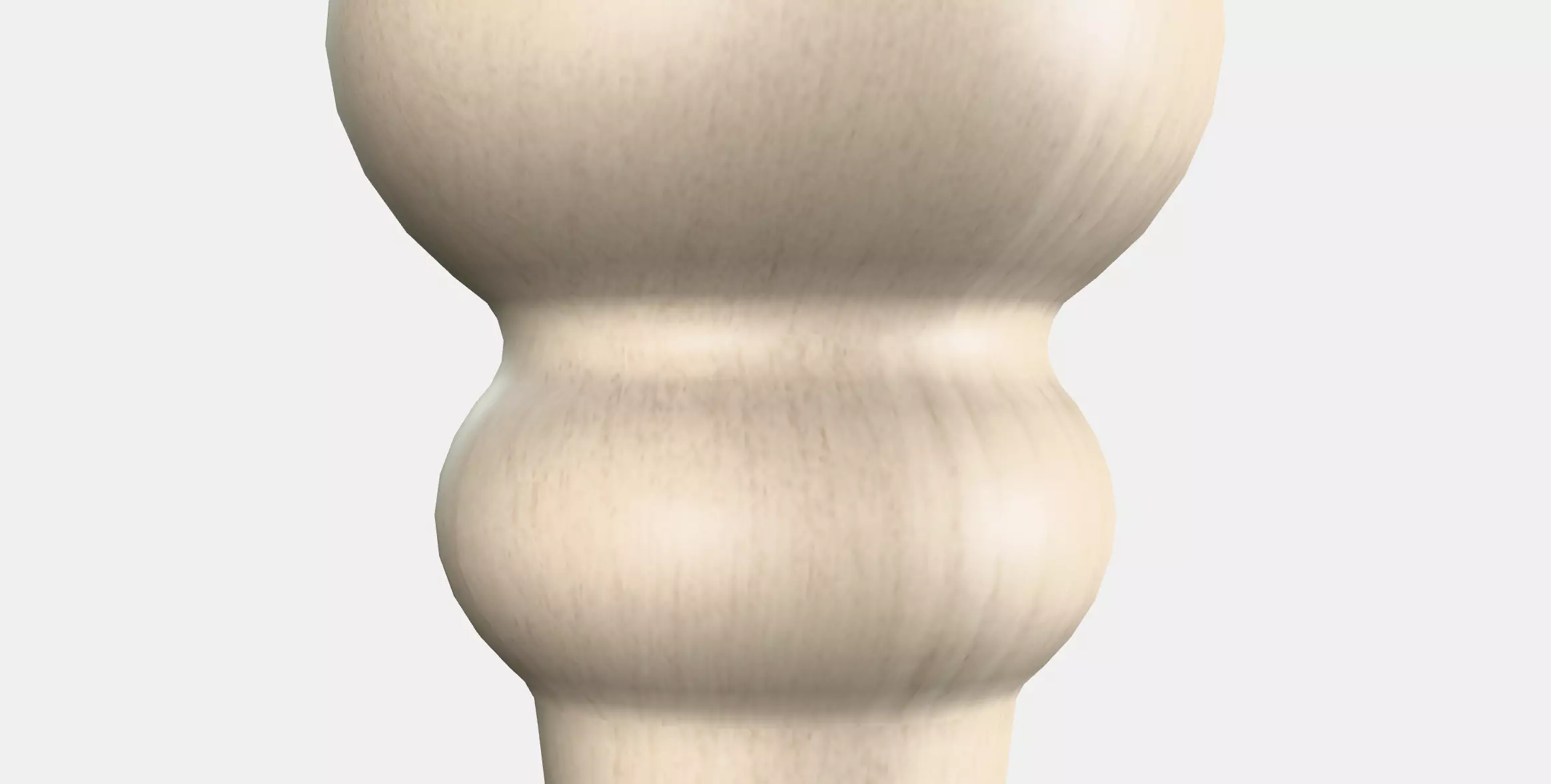 VISKAFORS Legs for sofa Low-poly 3D model_0