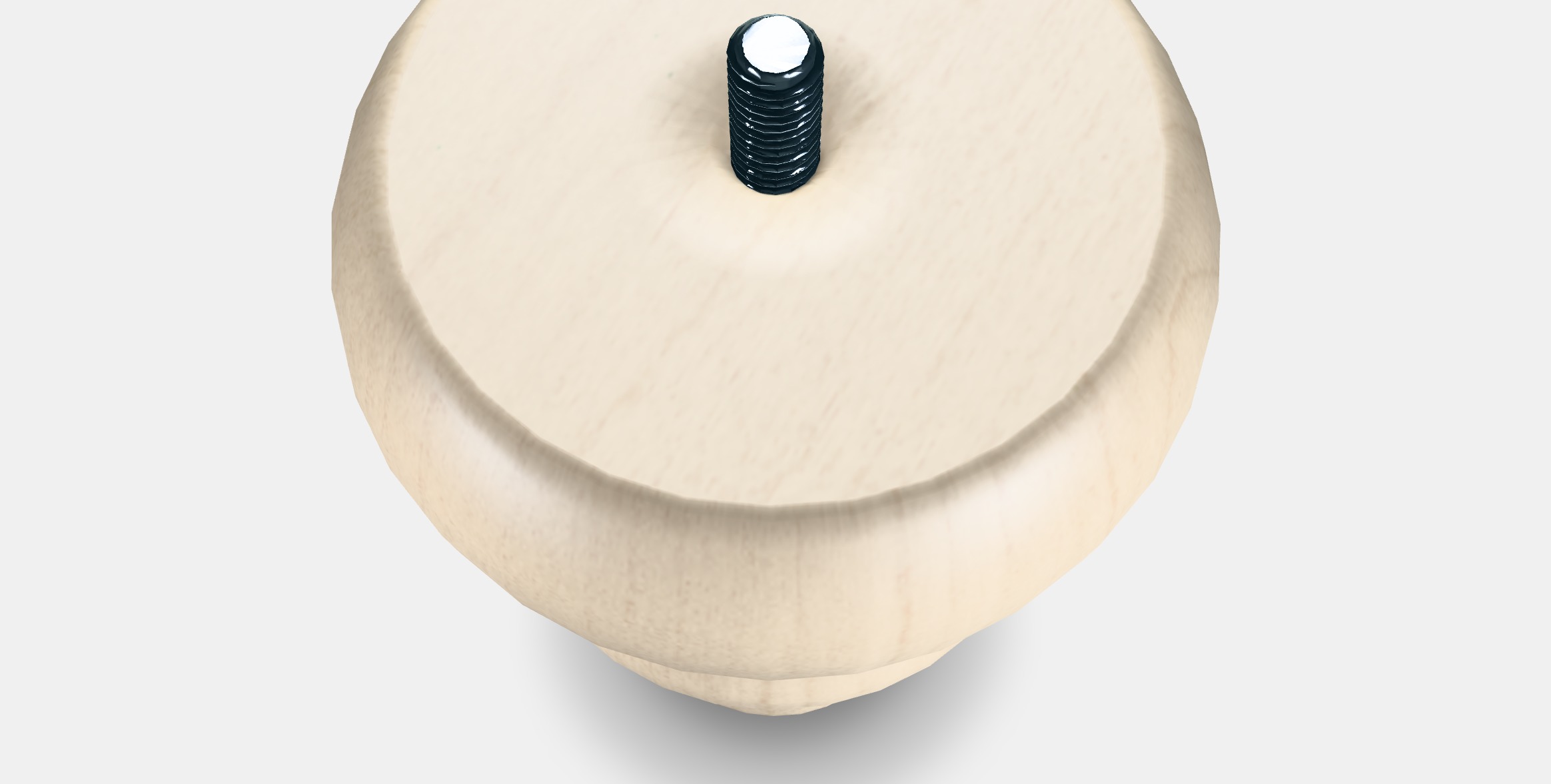 VISKAFORS Legs for sofa Low-poly 3D model_2