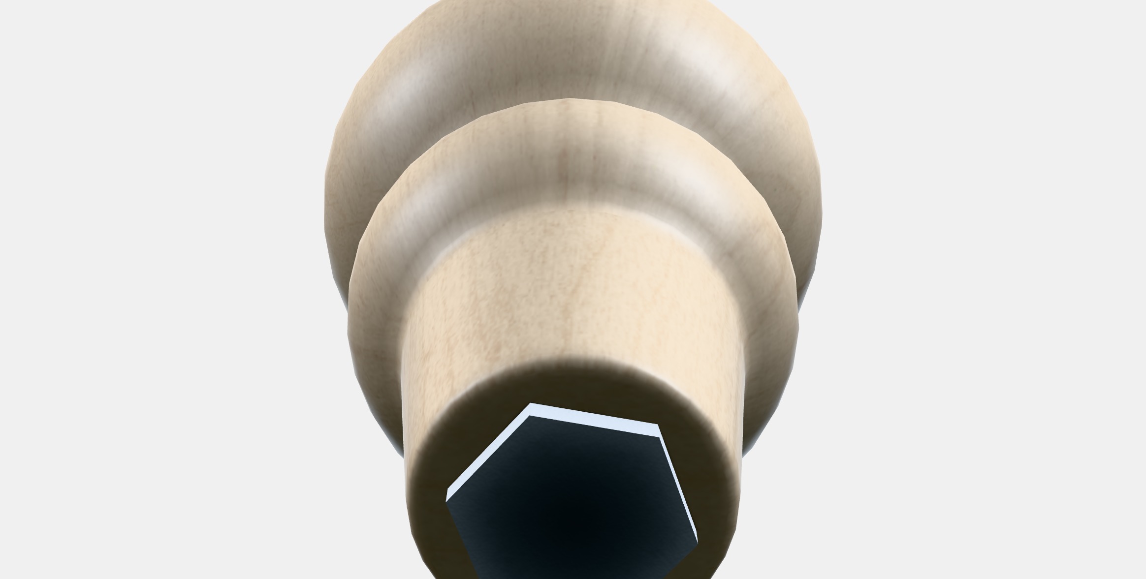 VISKAFORS Legs for sofa Low-poly 3D model_8