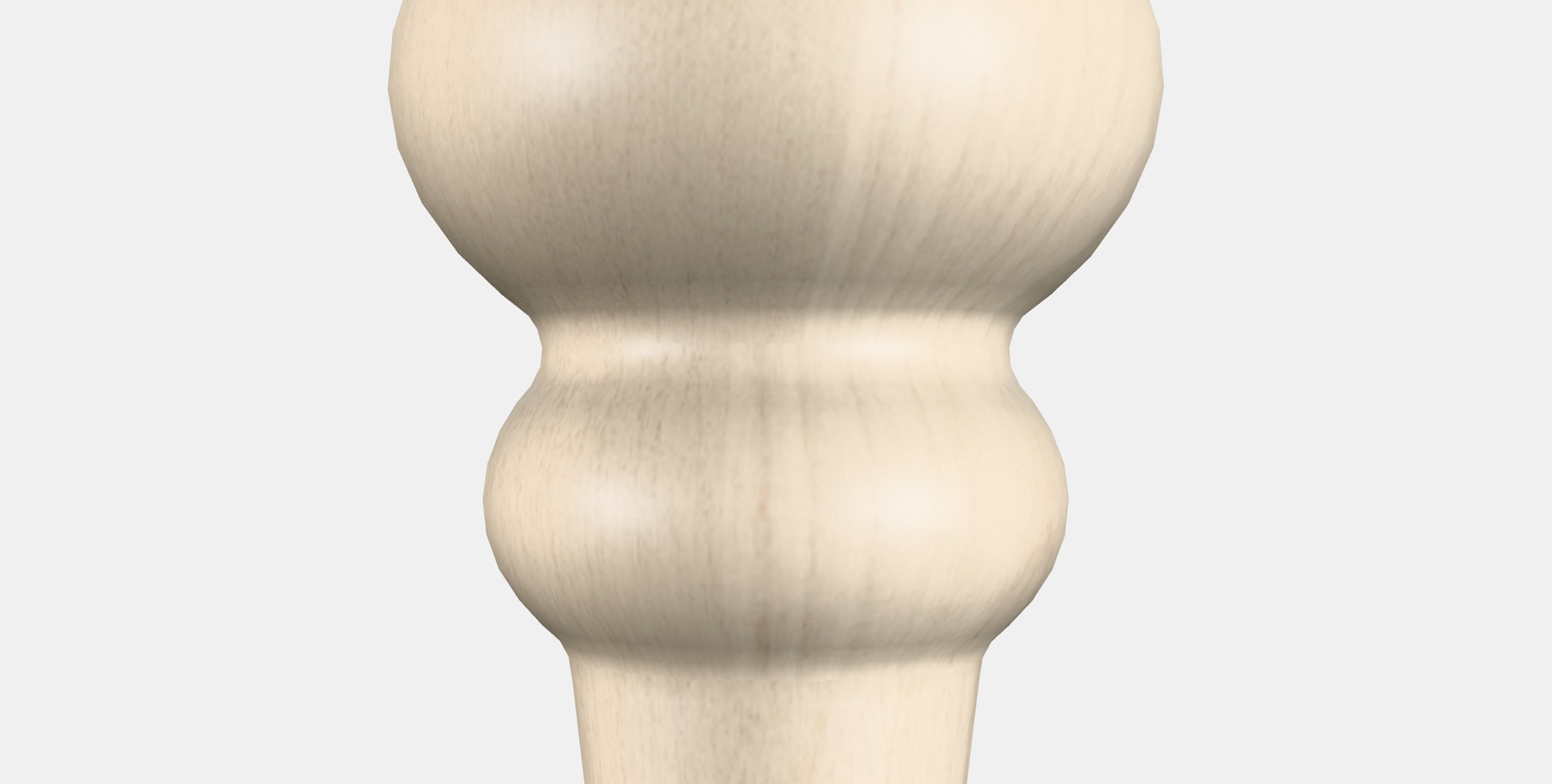 VISKAFORS Legs for sofa Low-poly 3D model_15