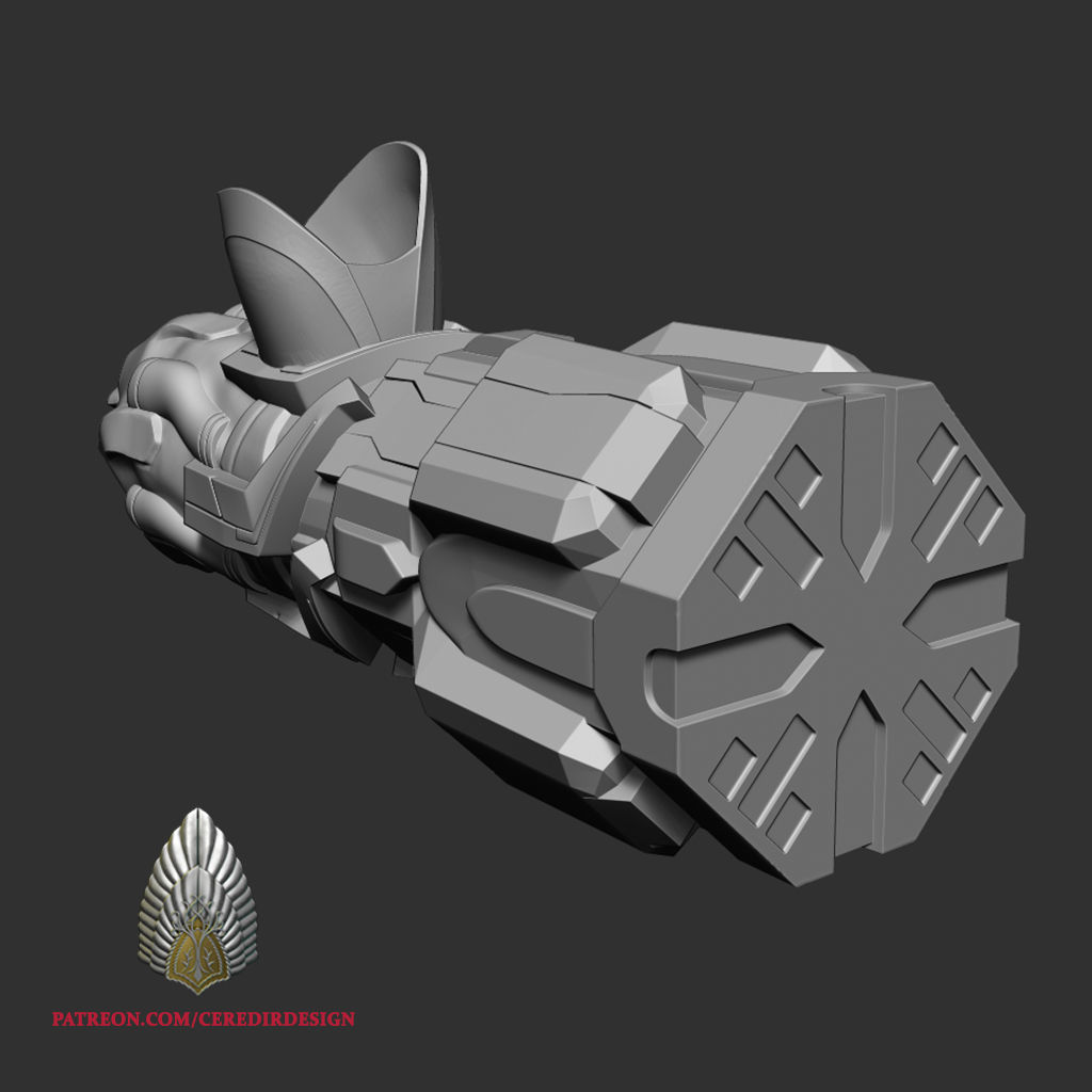 IronMan MK50  Mark L Ram  3d digital download 3D print model_4