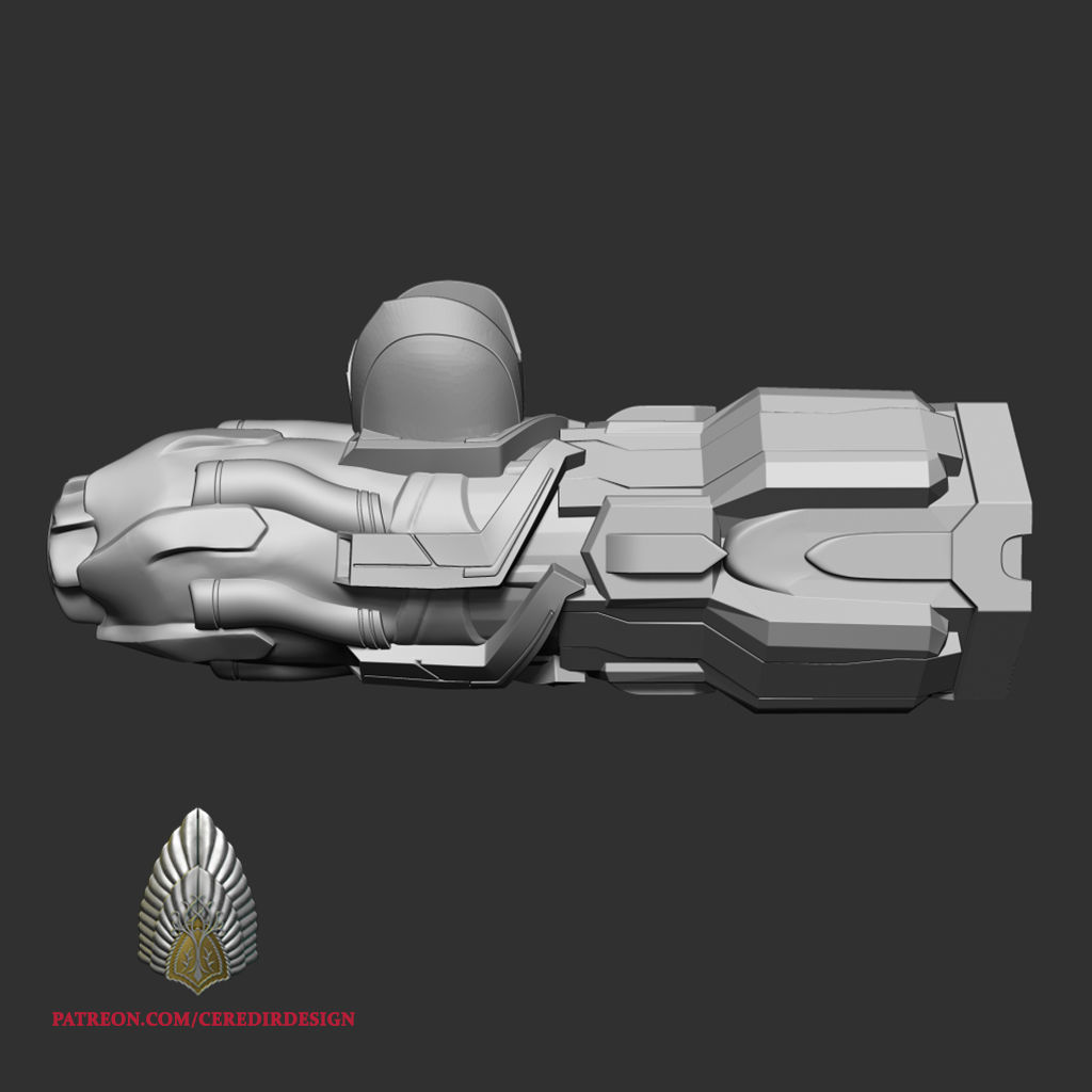IronMan MK50  Mark L Ram  3d digital download 3D print model_3
