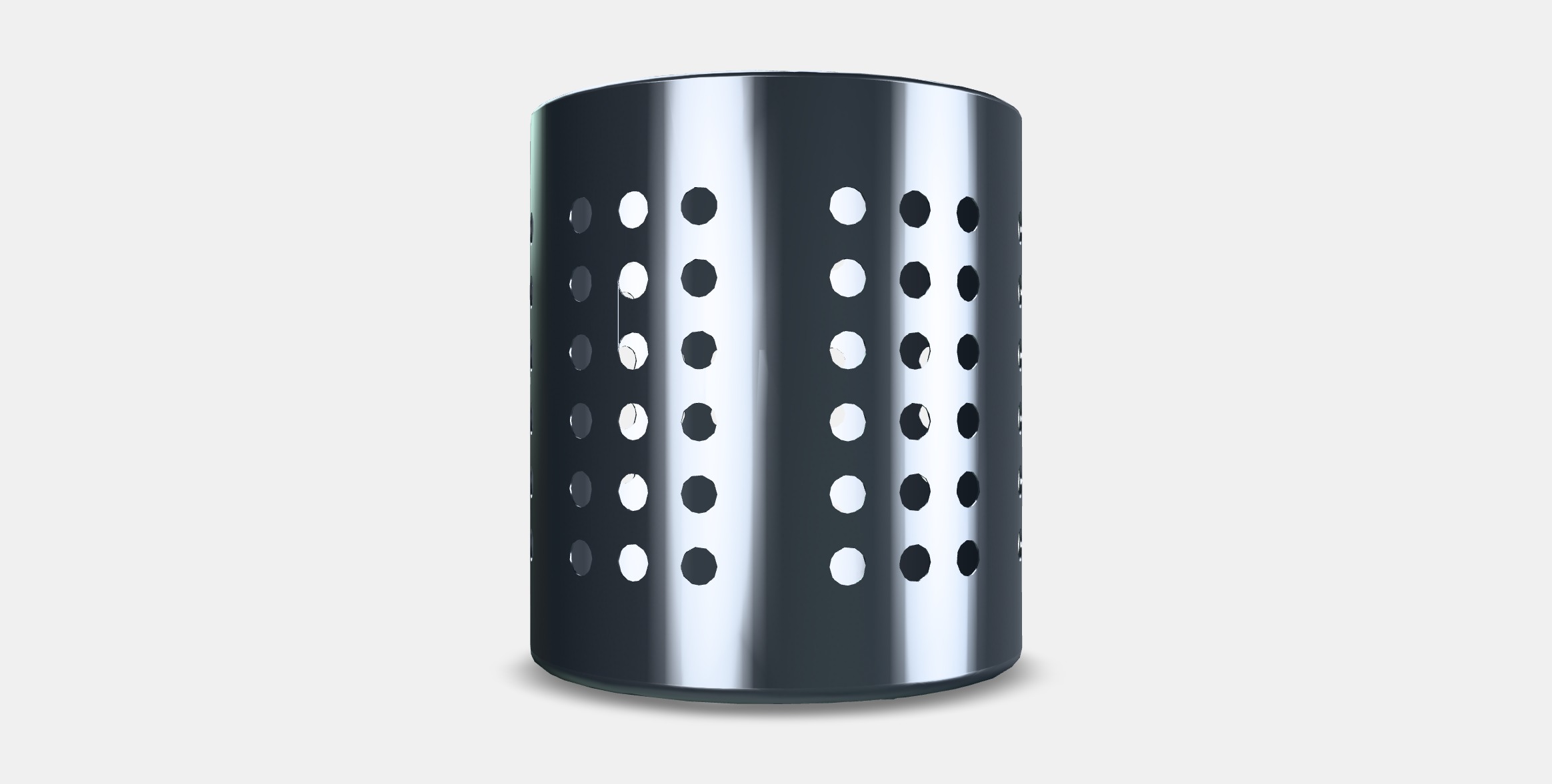 ORDNING Cutlery rack Low-poly 3D model_16