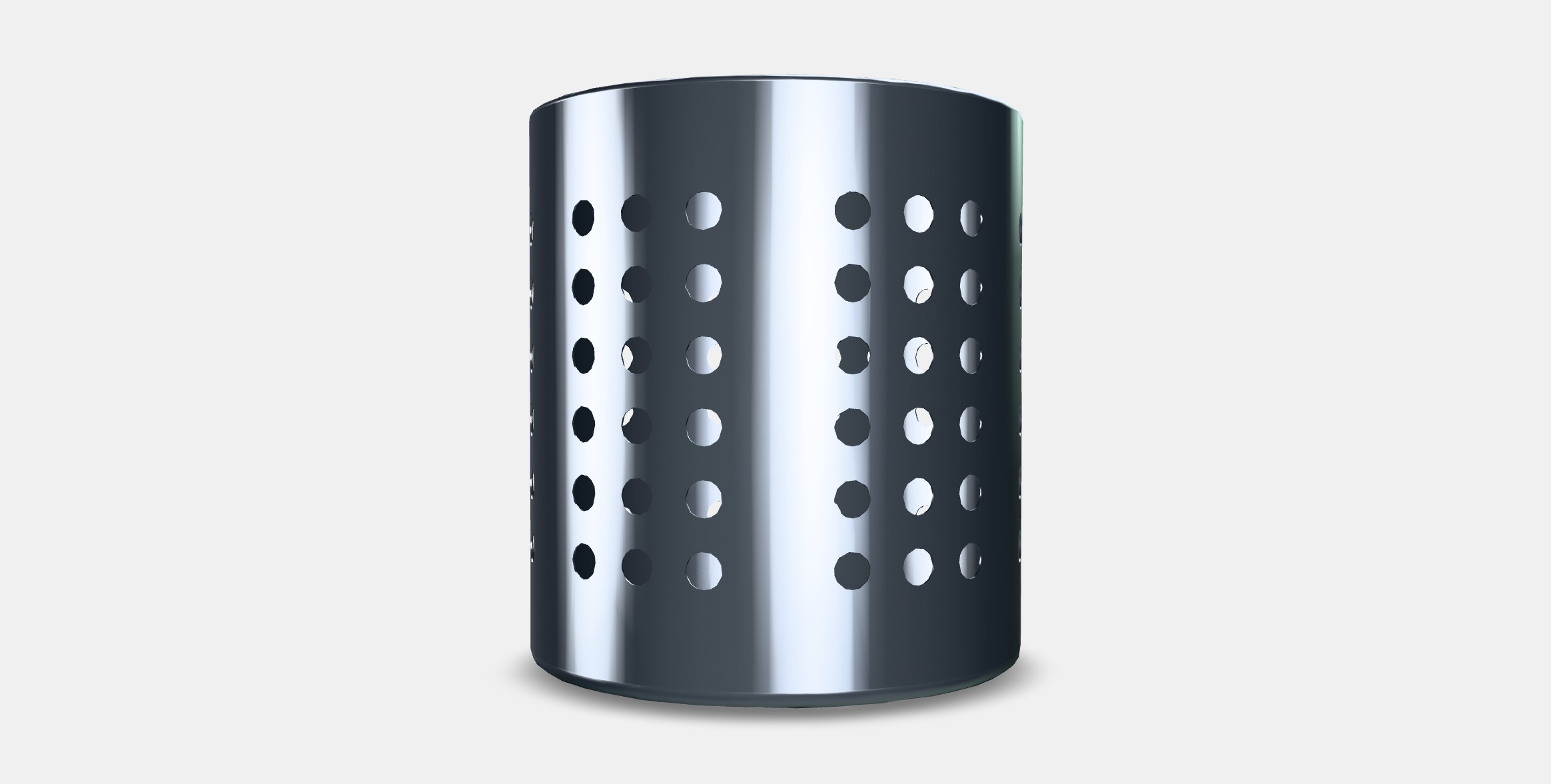 ORDNING Cutlery rack Low-poly 3D model_4