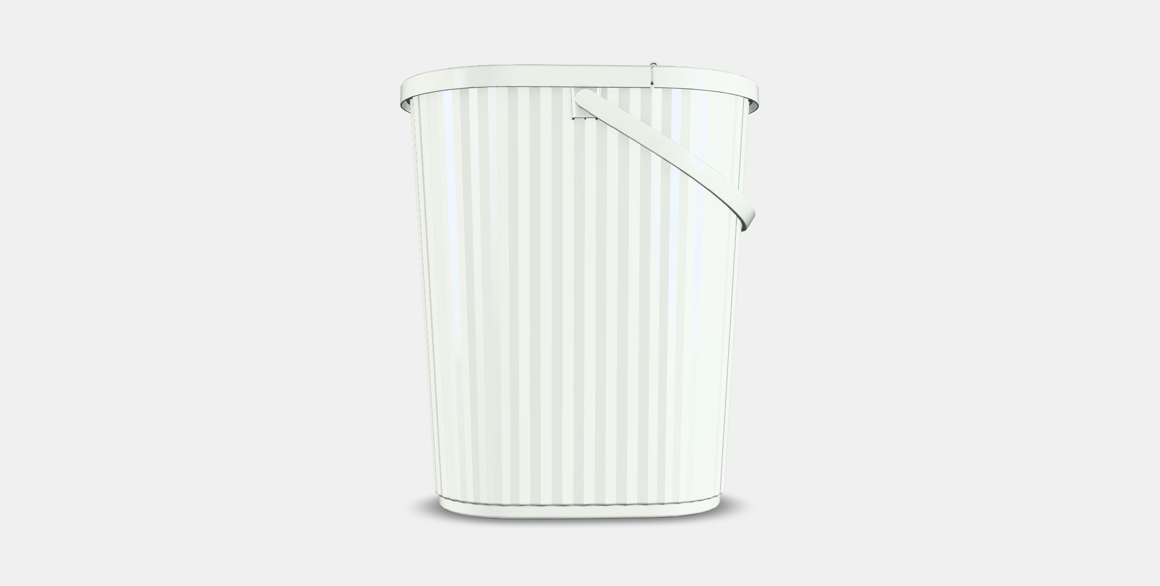 POND Container with lid Low-poly 3D model_14