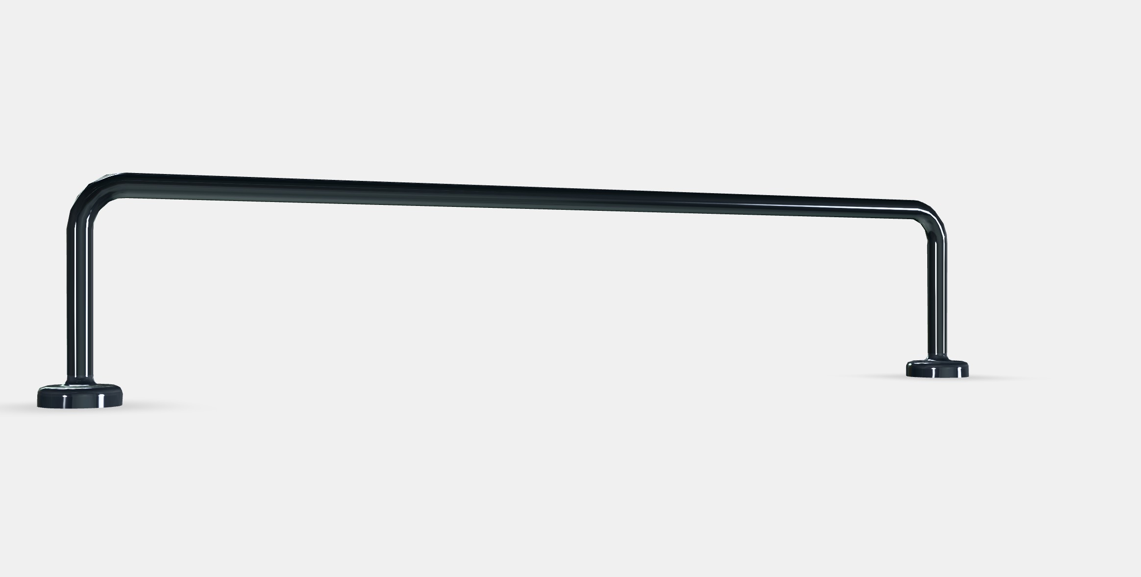 VOXNAN Towel bar Low-poly 3D model_2