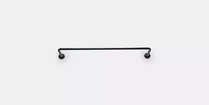 VOXNAN Towel bar Low-poly 3D model