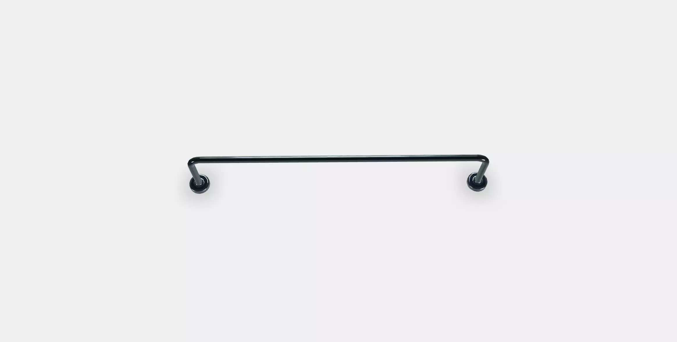 VOXNAN Towel bar Low-poly 3D model_0