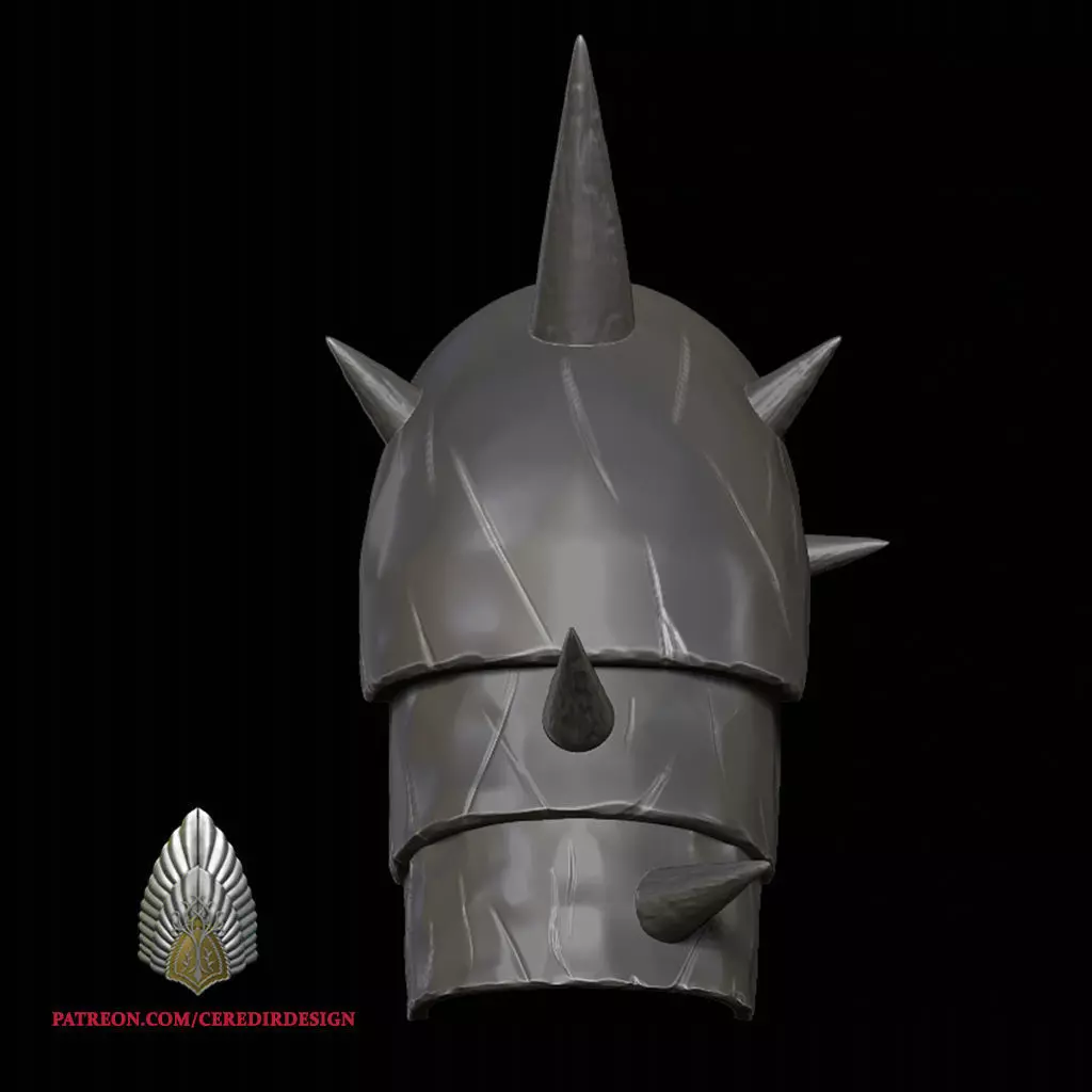 Majik Shoulder Armour 3d digital download 3D print model_0