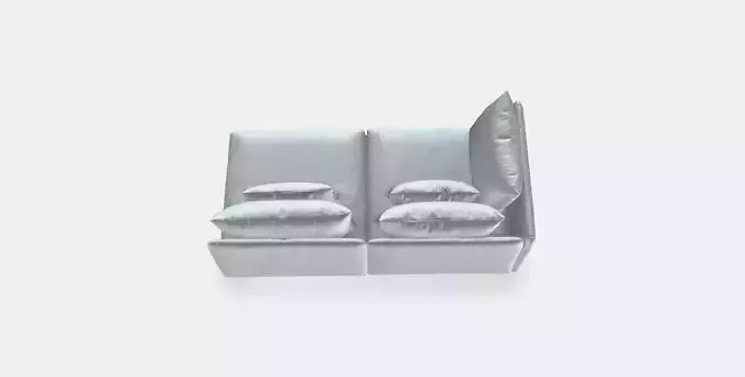 SODERHAMN 3-sitssoffa Low-poly 3D model