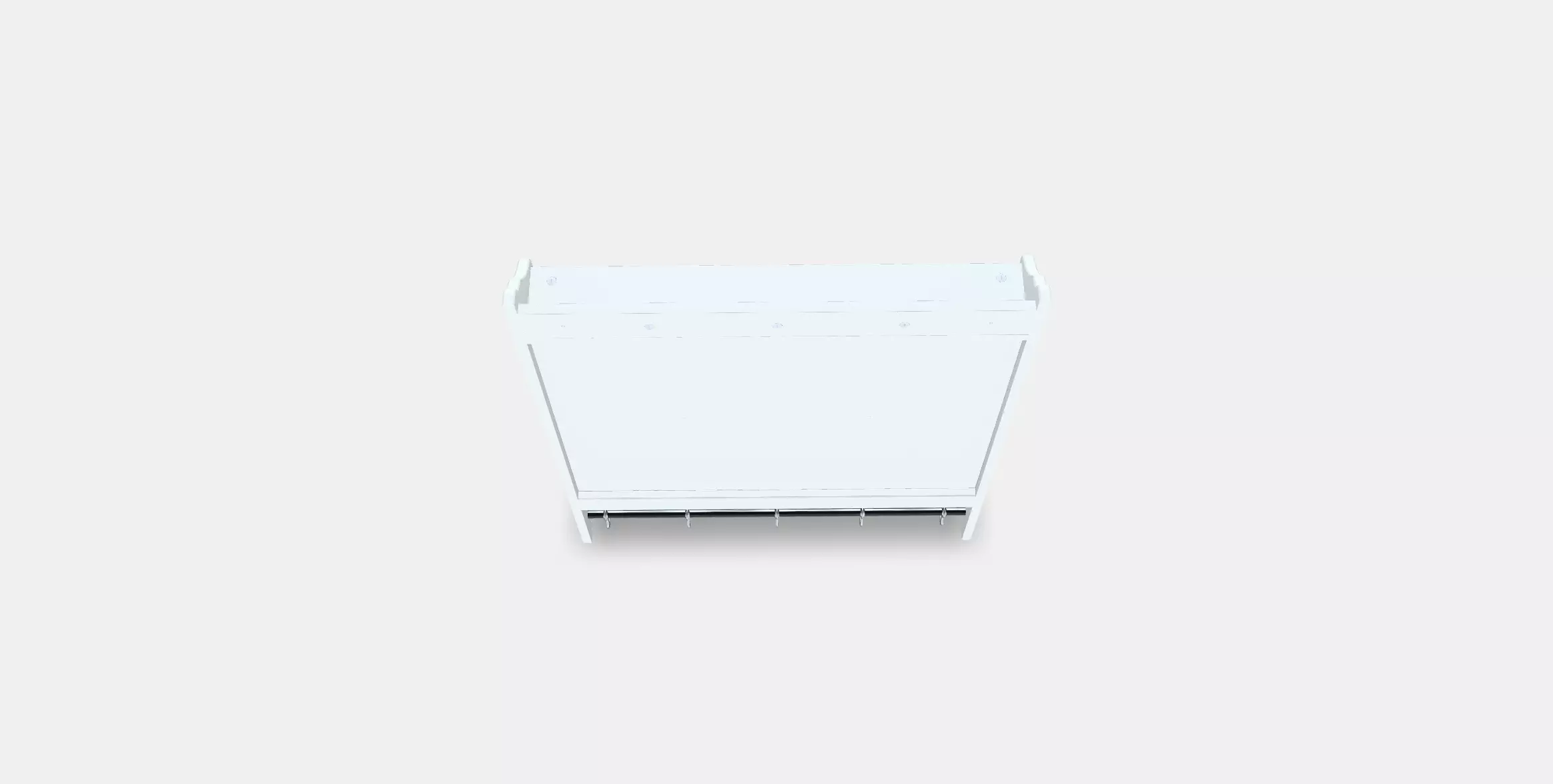 TORNVIKEN Plate shelf Low-poly 3D model_0