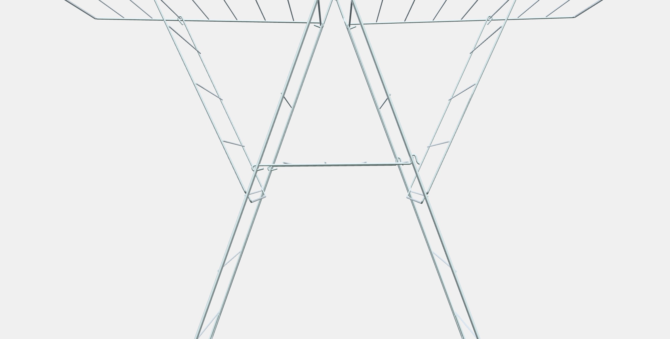 FROST Drying rack in-outdoor Low-poly 3D model_11