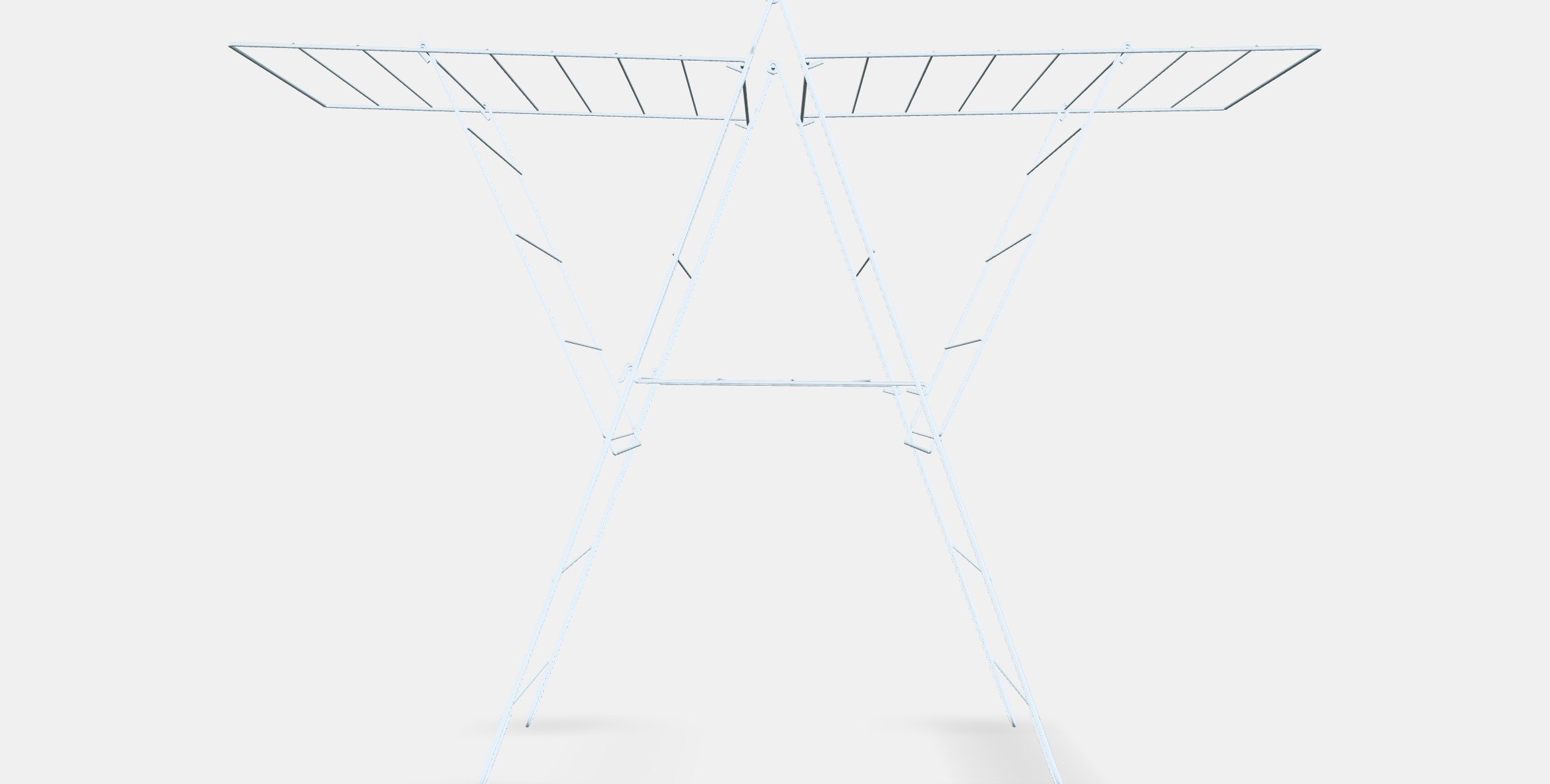 FROST Drying rack in-outdoor Low-poly 3D model_15